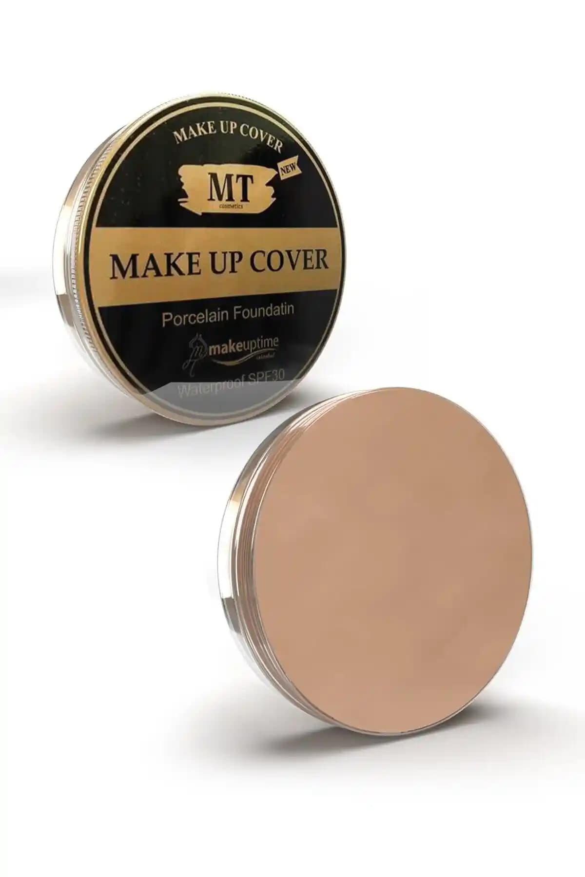 Makeuptime MT Make Up Cover Porselen Fondöten: Yüksek Kapatıcılık ve Doğal Görünüm