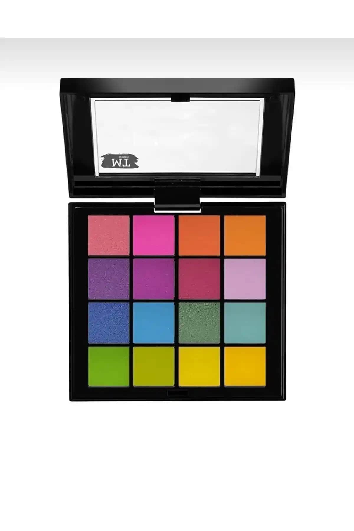 Makeuptime Ultimate Neon 16 Renkli Far Paleti ile Canlı ve Enerjik Göz Makyajları Yapın