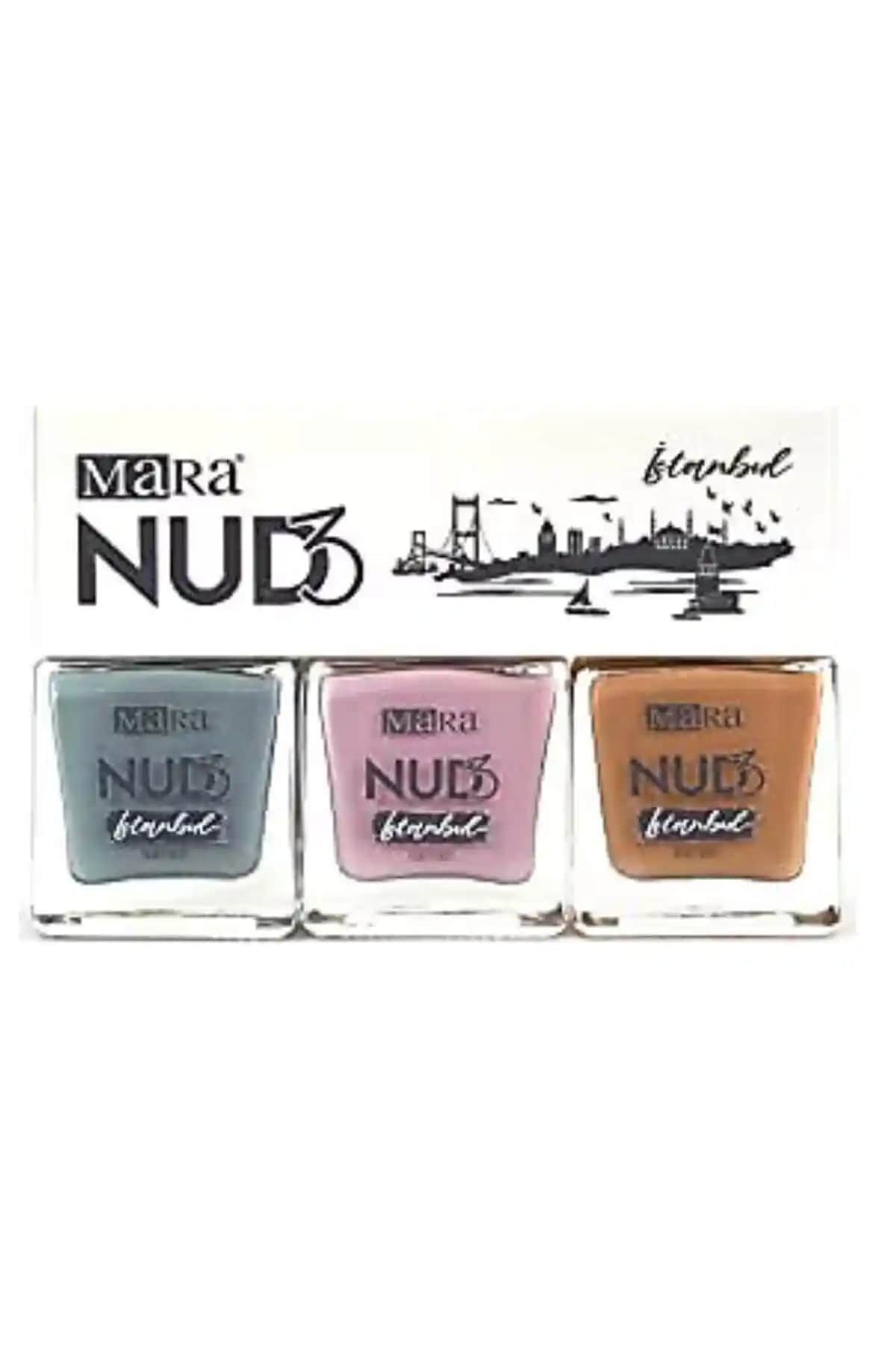 Mara Nude Oje Serisi 3’lü İstanbul: Doğal ve Şık Tırnak Bakımı İçin Uygun Ürün
