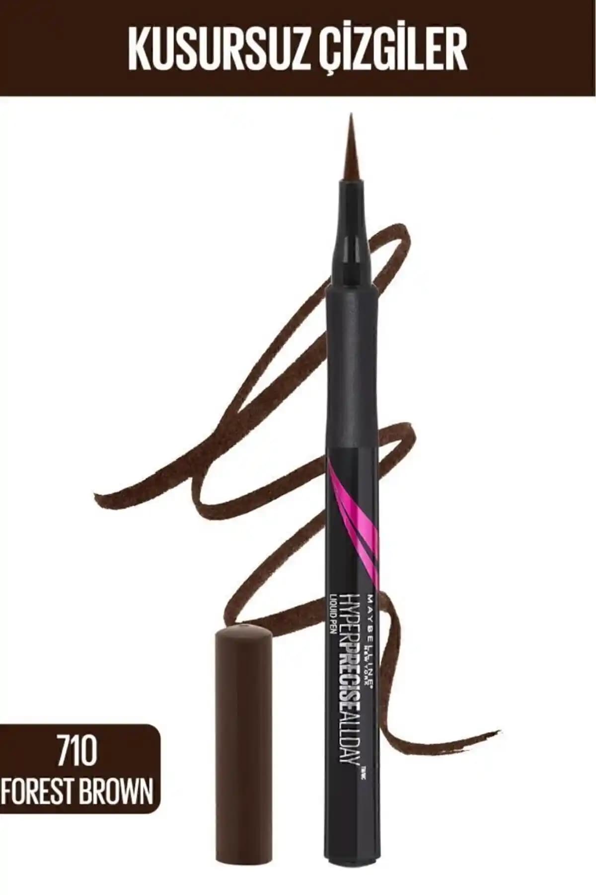 Maybelline Hyper Precise All Day Eyeliner: Doğal ve Şık Günlük Makyaj İçin Kalem Eyeliner