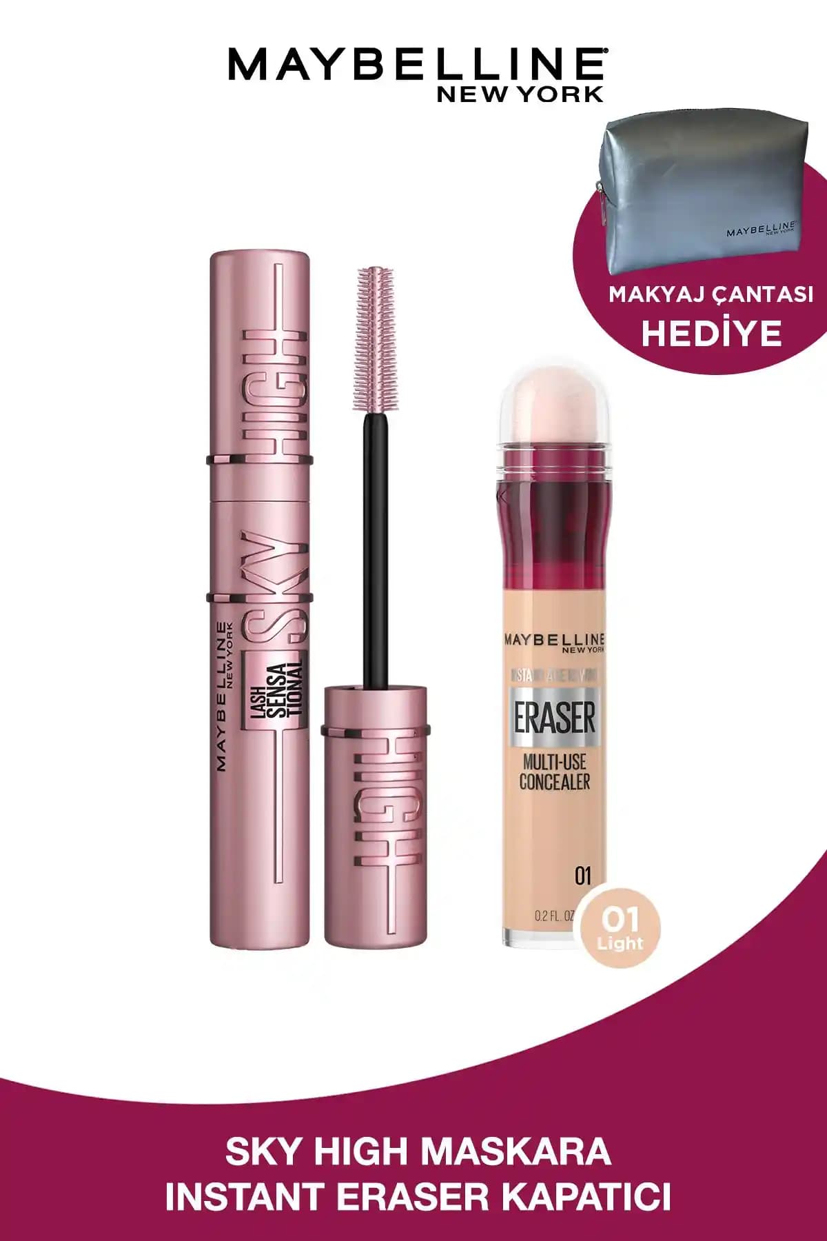 Maybelline New York Maskara Karşılaştırması: Sky High ve Rocket Ekstra Siyah özellikleri