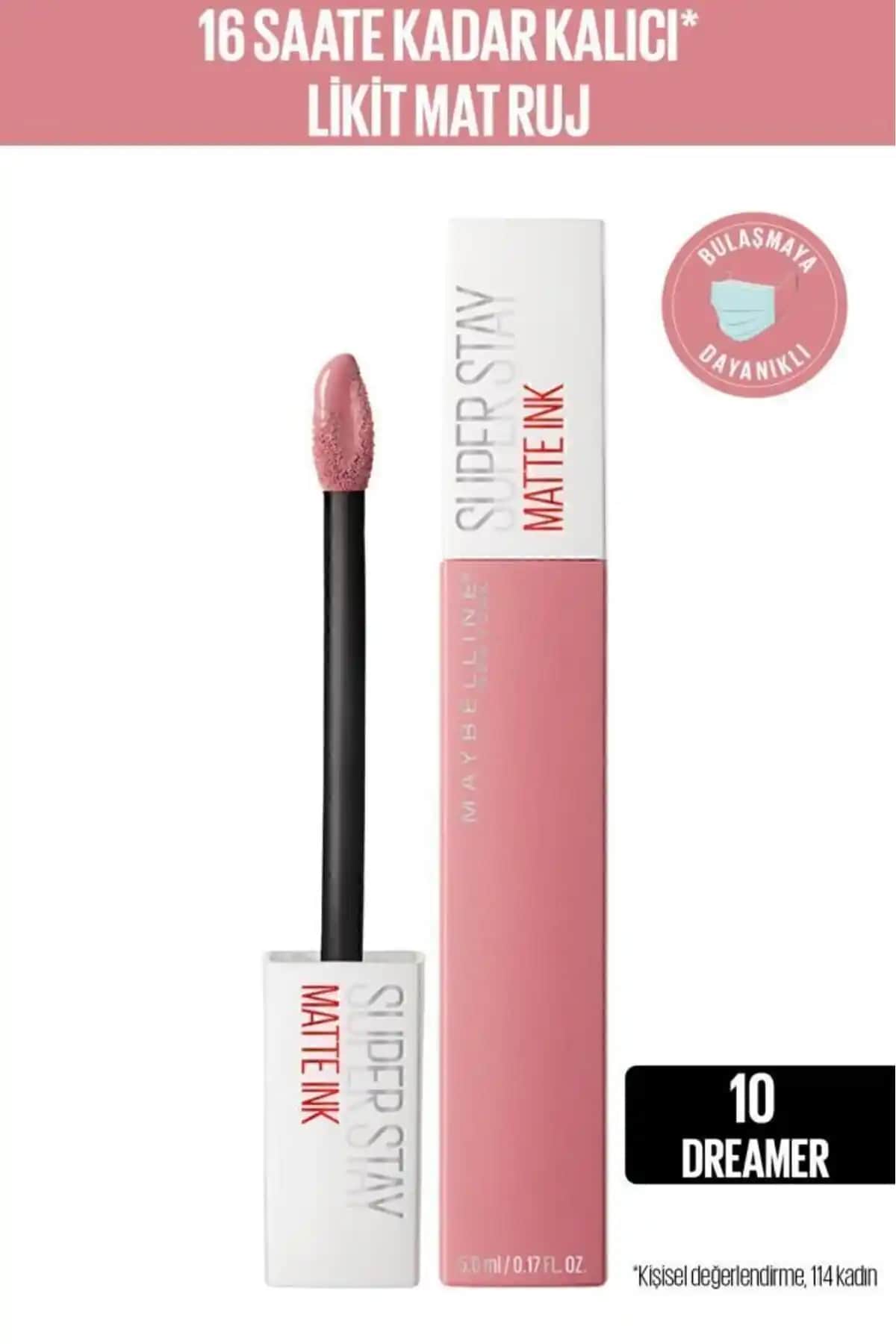 Maybelline Superstay Matte Ink Liquid Ruj: Uzun Süre Kalıcı ve Çekici Renkler