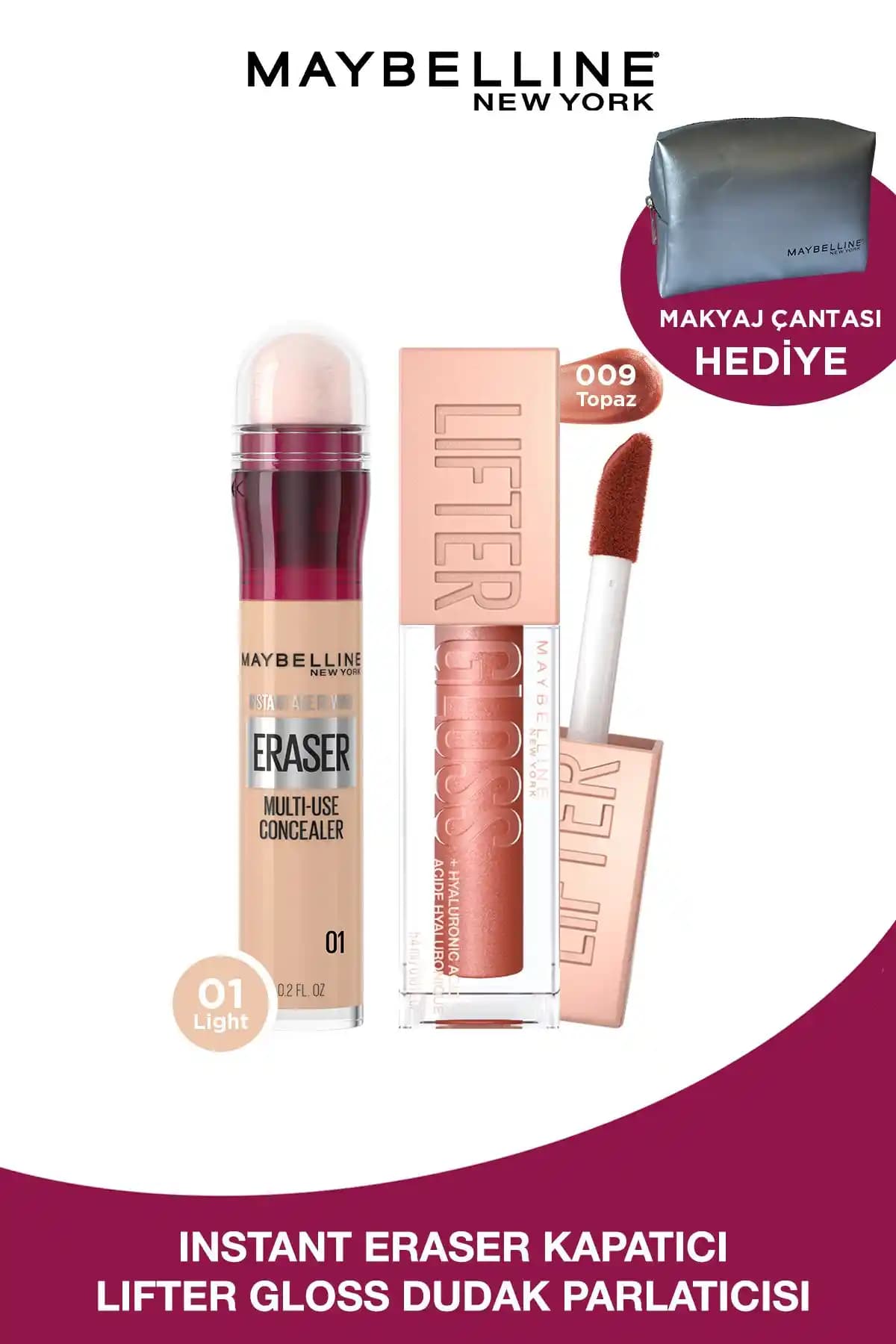Maybelline Yeni Ürünleri: Anti Age Eraser ve Lifter Gloss ile Göz Kamaştırıcı Makyaj Deneyimi