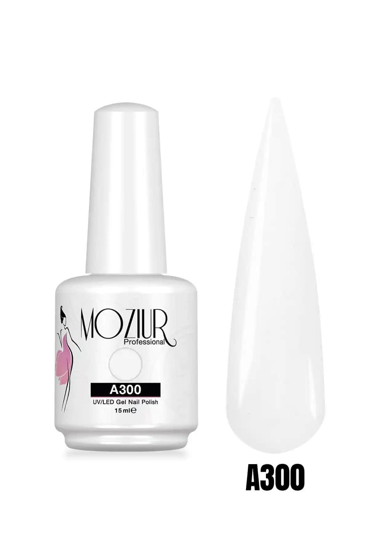 MOZIUR Kalıcı Oje UV Led A300 - Uzun Süre Dayanıklı ve Parlak Tırnaklar İçin