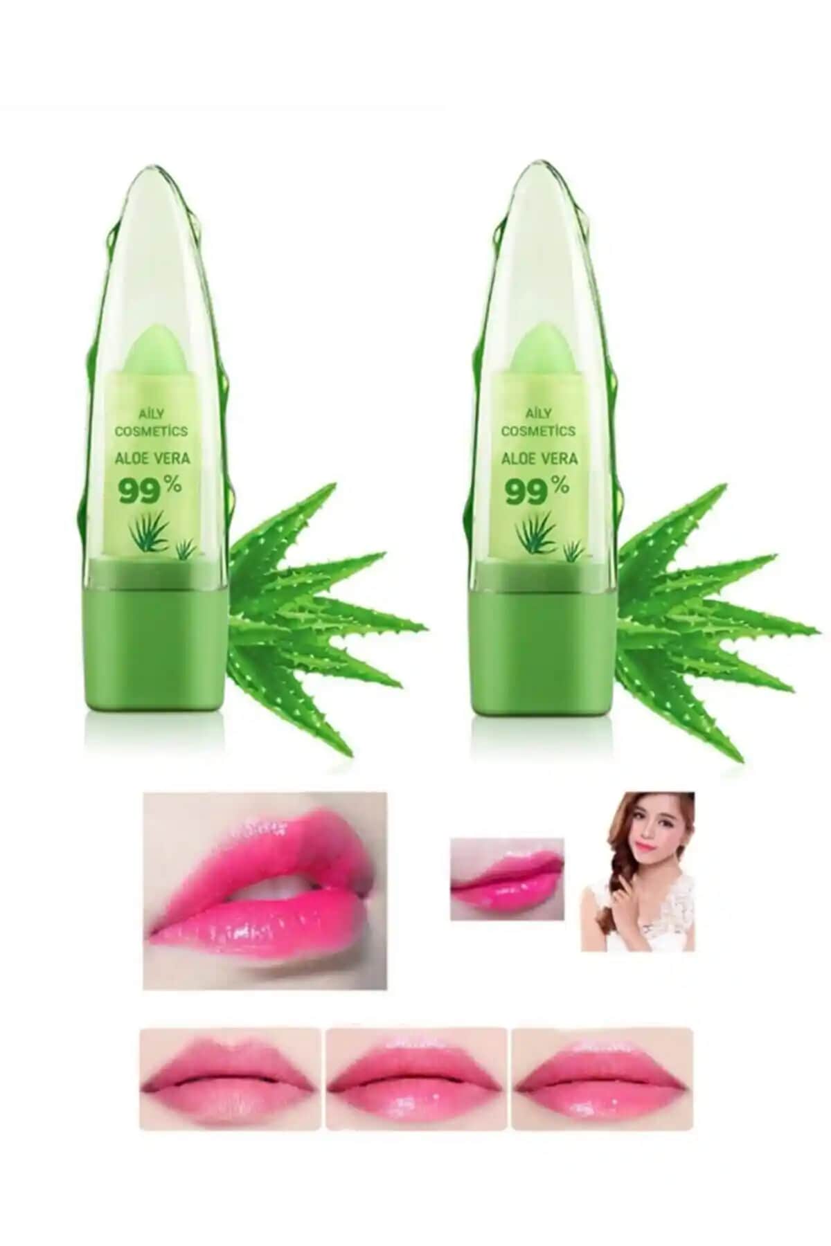 MUJGAN Aloe Vera Özlü Nemlendirici ve Sihirli Ruj ile Doğal Güzelliğinizi Yansıtın