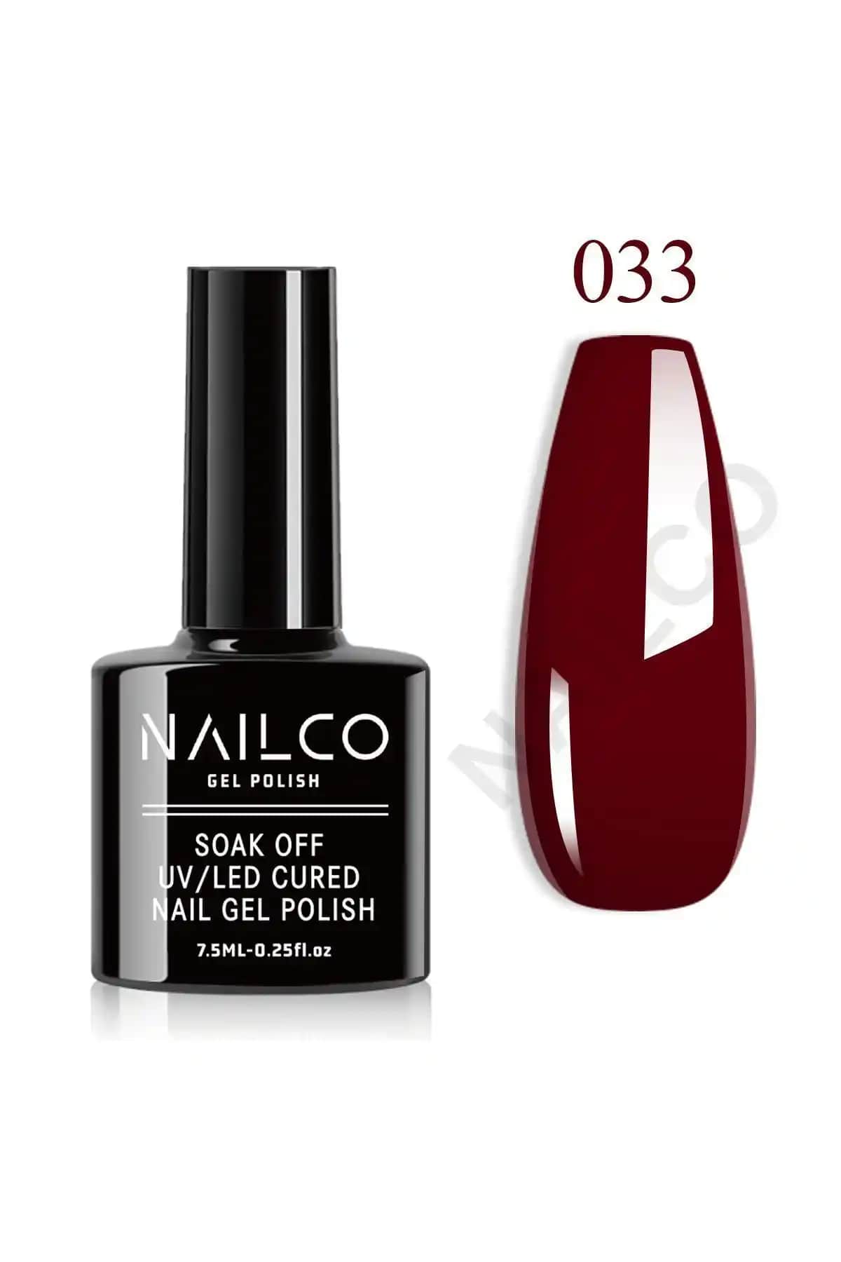 Naıl Co UV Led Kalıcı Oje Bordo 7.5 ml – Uzun Süre Dayanıklı ve Parlak Tırnaklar