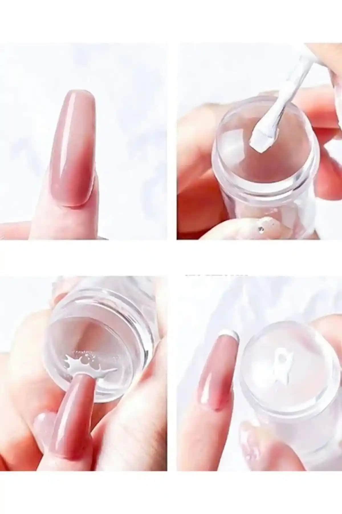Nail Master Damgalama Stamper ile Profesyonel French Manikür ve Tırnak Tasarımı