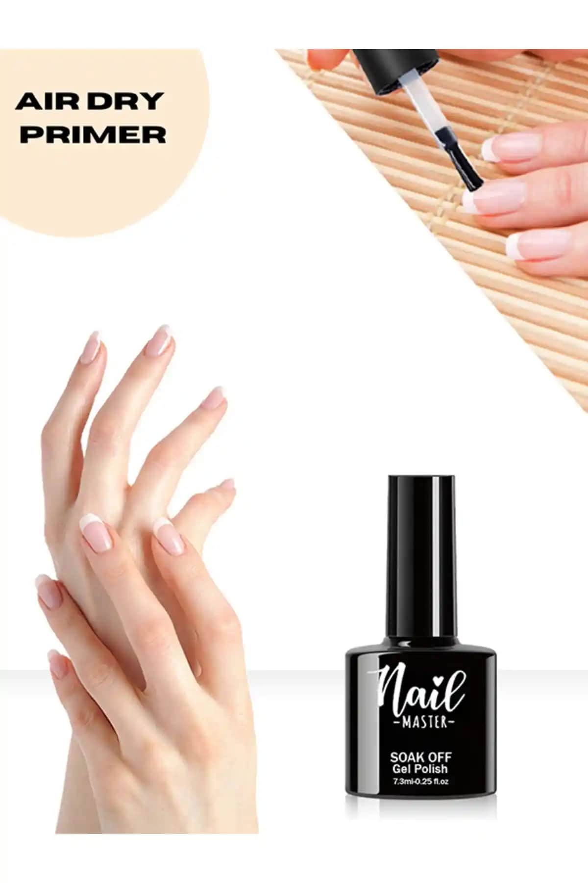 Nail Master Kalıcı Oje ve Protez Tırnak Hava Kurutucu Temizleyici 7.3 ml