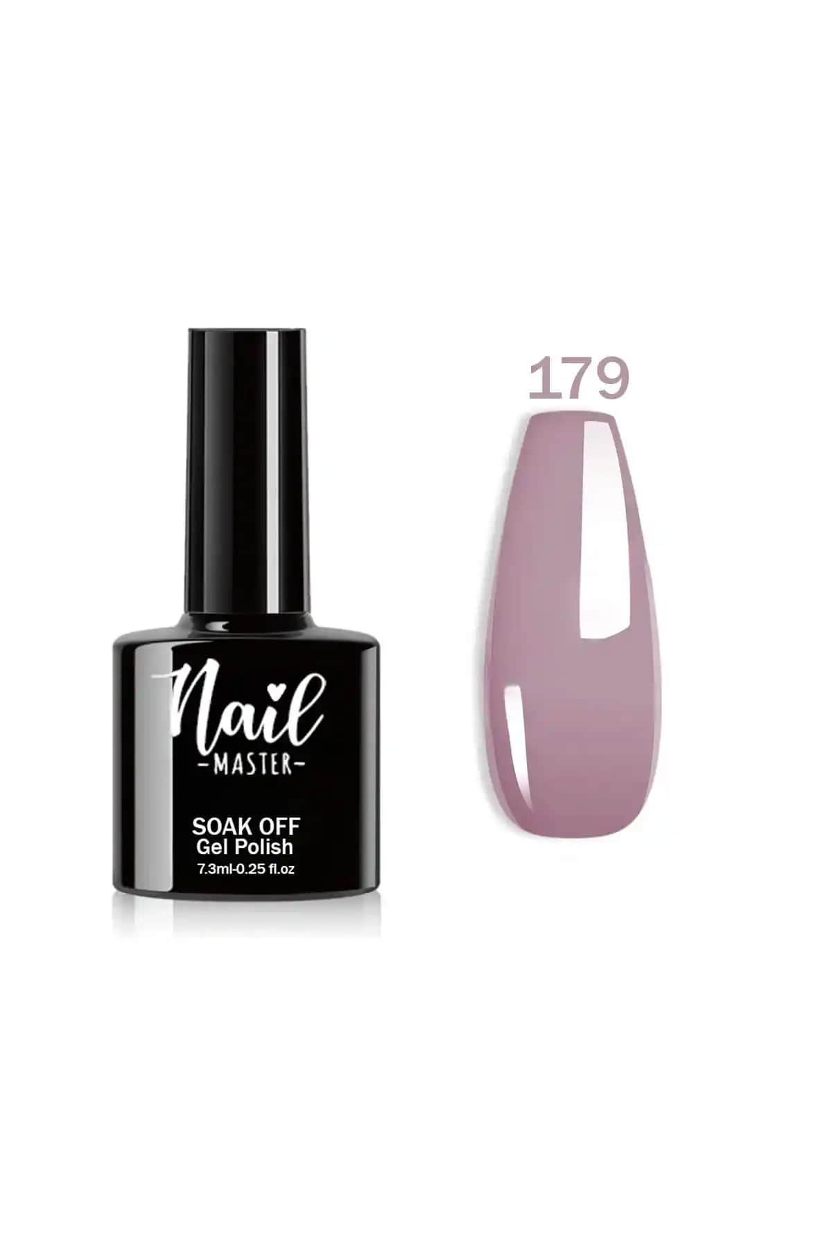 Nail Master M179 Kahverengi Kalıcı Oje 7,3ml Uzun Süre Dayanıklı ve Parlak Tırnak Bakımı