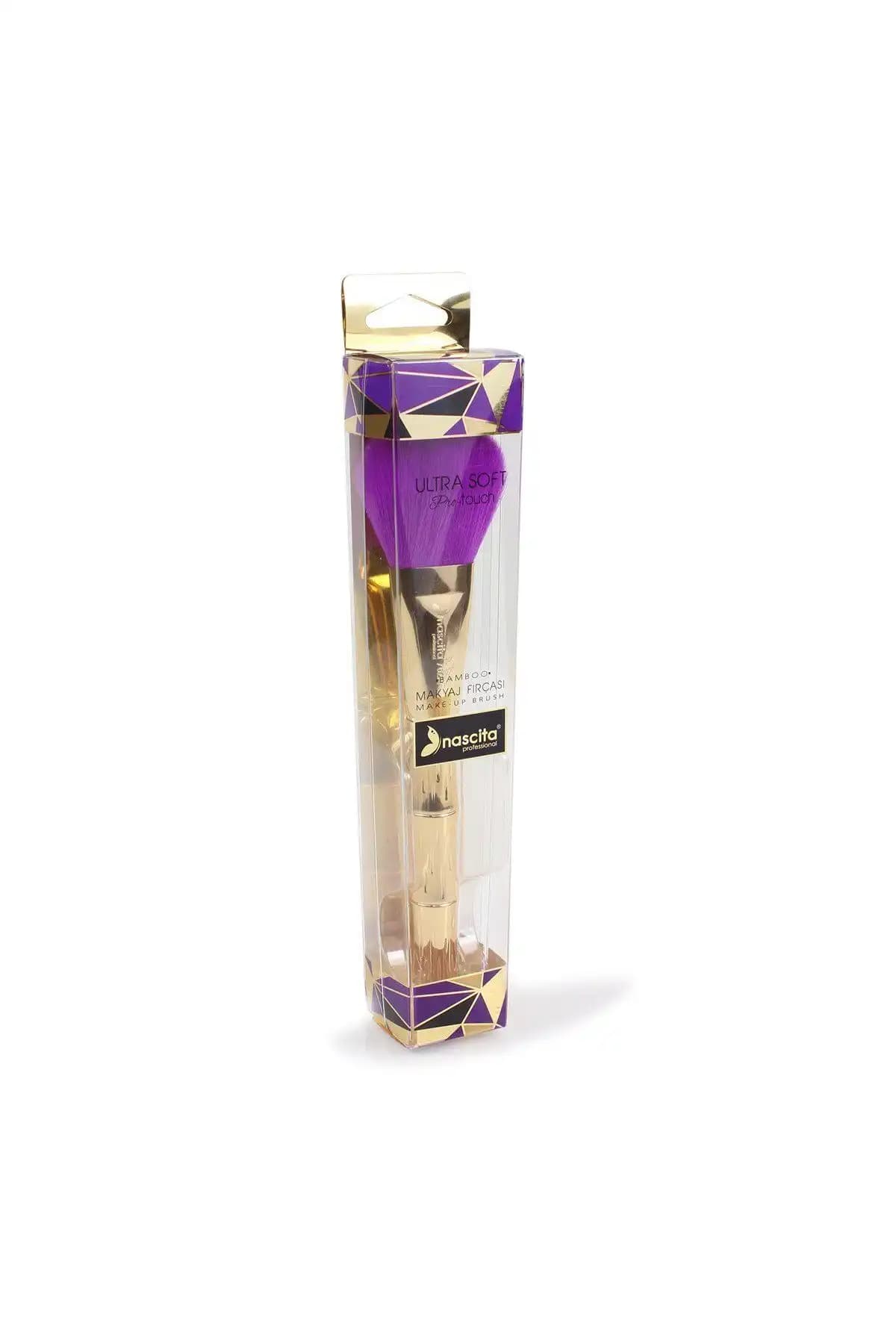 Nascita Gold Bamboo Geniş Yapılı Pudra Fırçası 274 Profesyonel ve Doğal Kullanım İçin