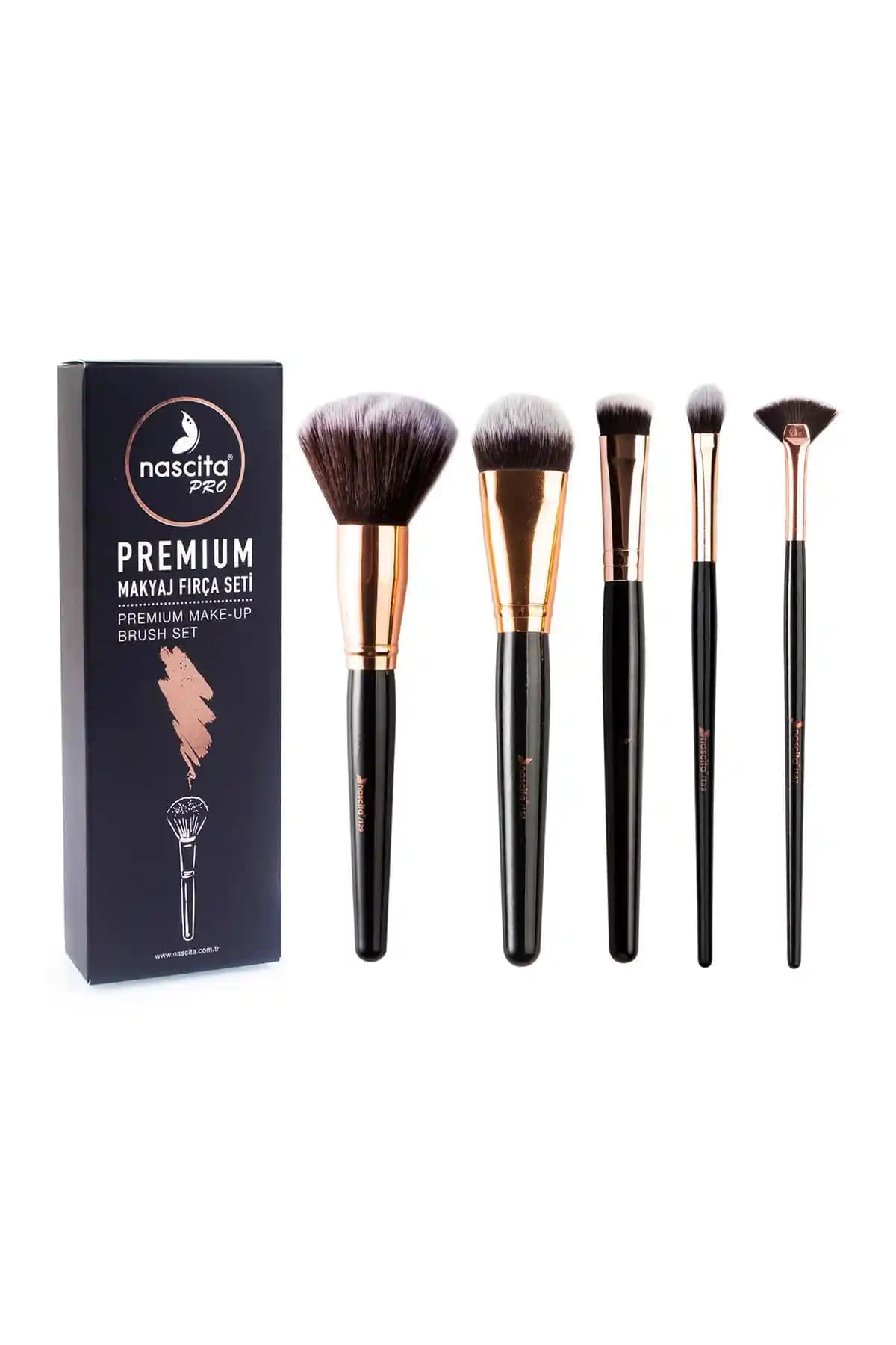 Nascita Günlük Makyaj Fırça Seti: Yüksek Kalite ve Kullanım Kolaylığıyla Günlük Makyaj