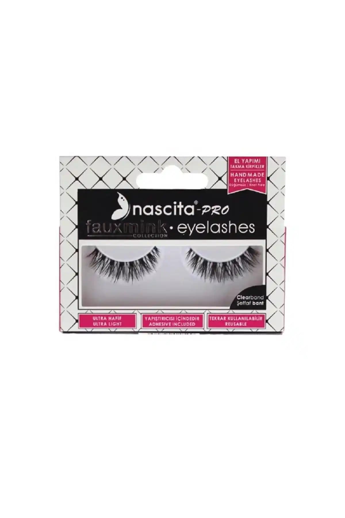Nascita Pro Faux Takma Kirpik Doğal ve Uzun Süre Dayanıklı Makyaj İçin Ideal Tercih