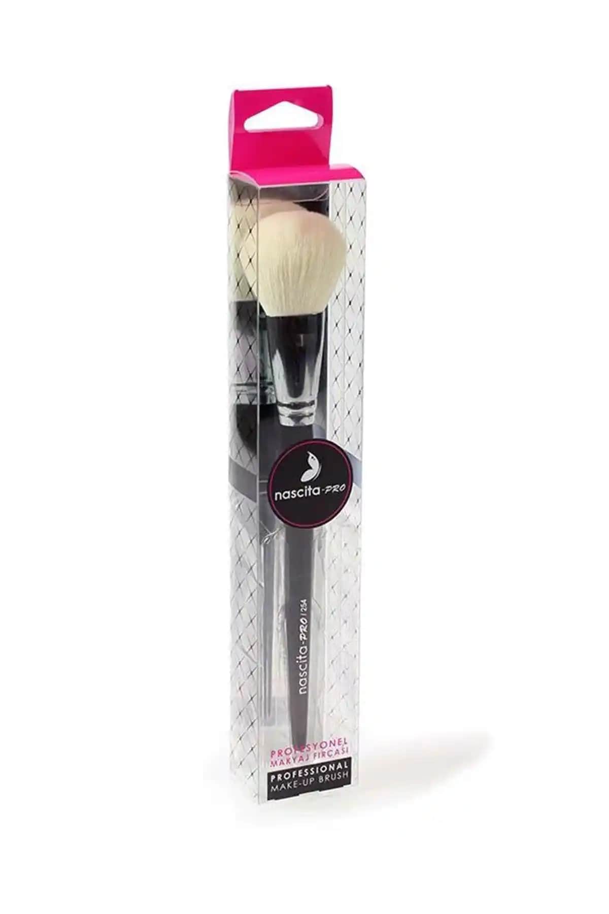 Nascita Pro Yuvarlak Açılı Allık Fırçası - 254: Doğal ve Dengeli Makyaj İçin Profesyonel Seçenek
