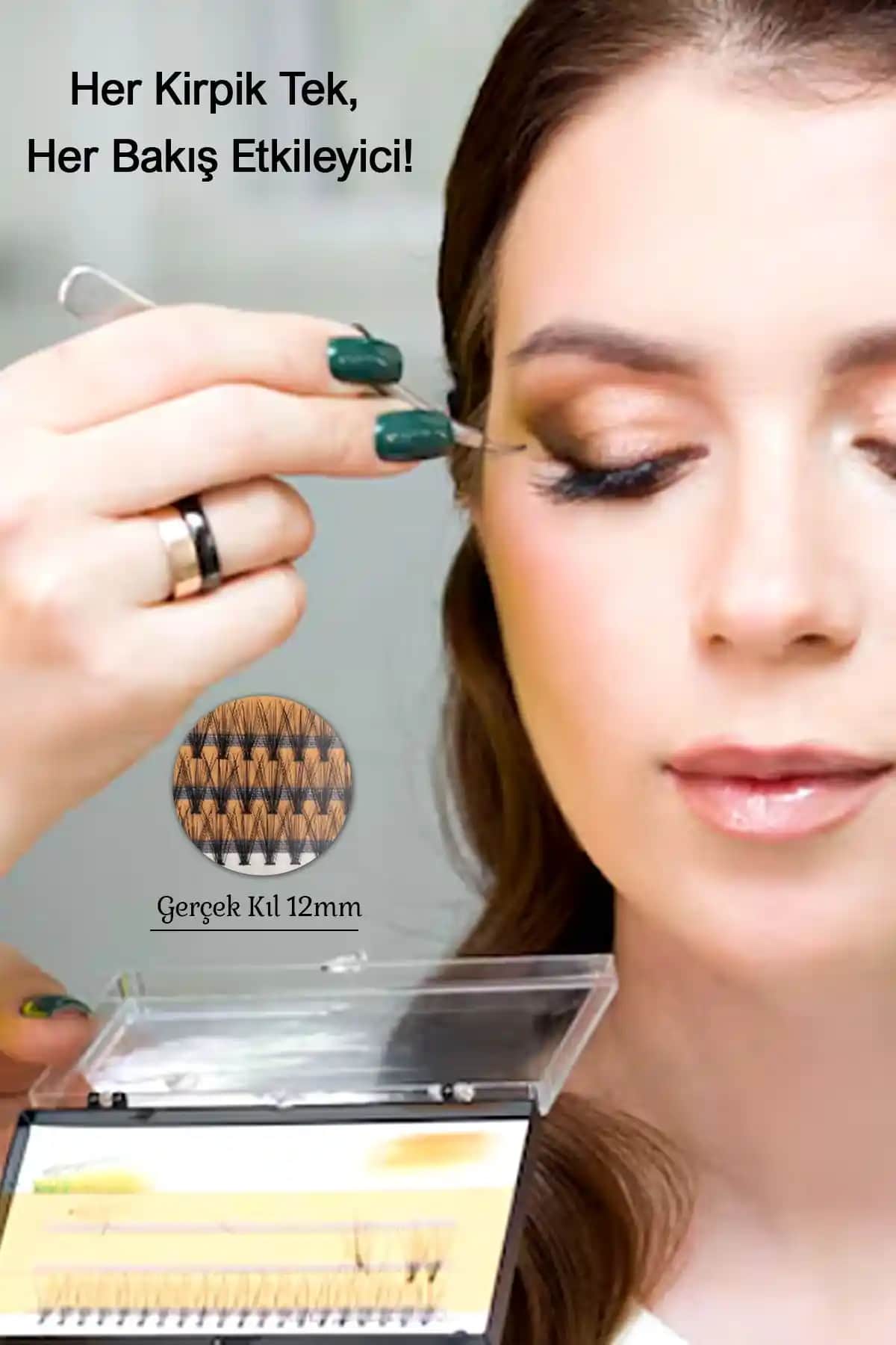 Nesura Tekli Takma Kirpik ile Doğal ve Şık Göz Makyajı için Ideal Çözüm