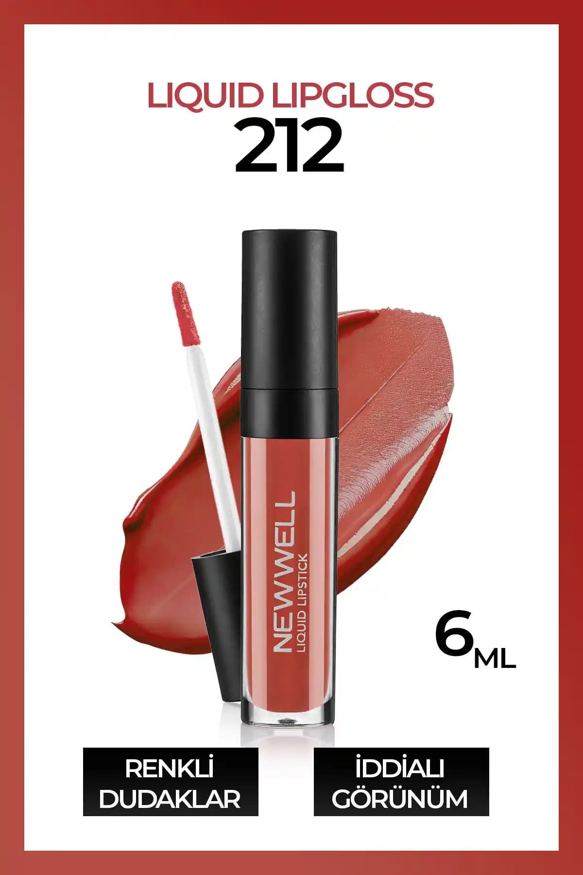 New Well Liquid Lipgloss Karşılaştırması: 212 ve 216 Renk ve Görünüm Farkları