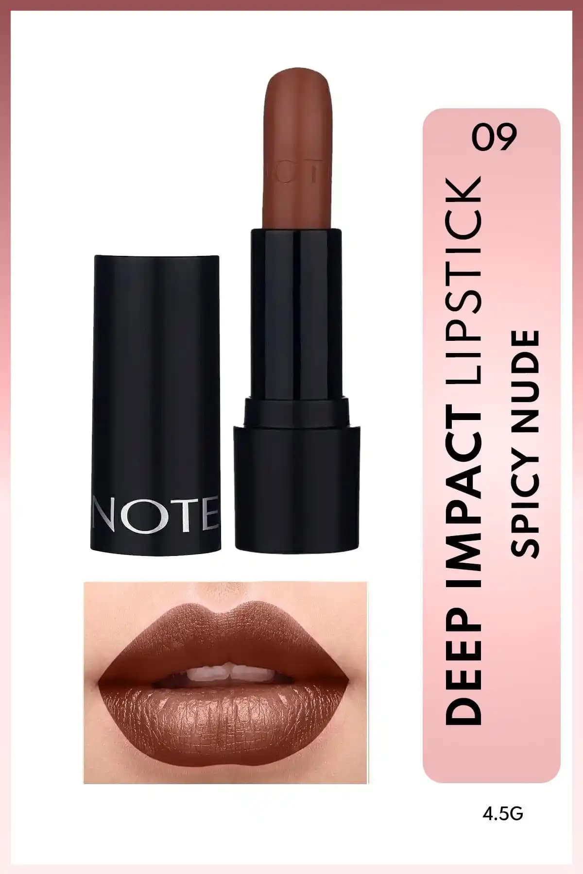 Note Cosmetics Deep Impact Ruj İncelemesi Doğal ve Şık Görünüm İçin Uygun