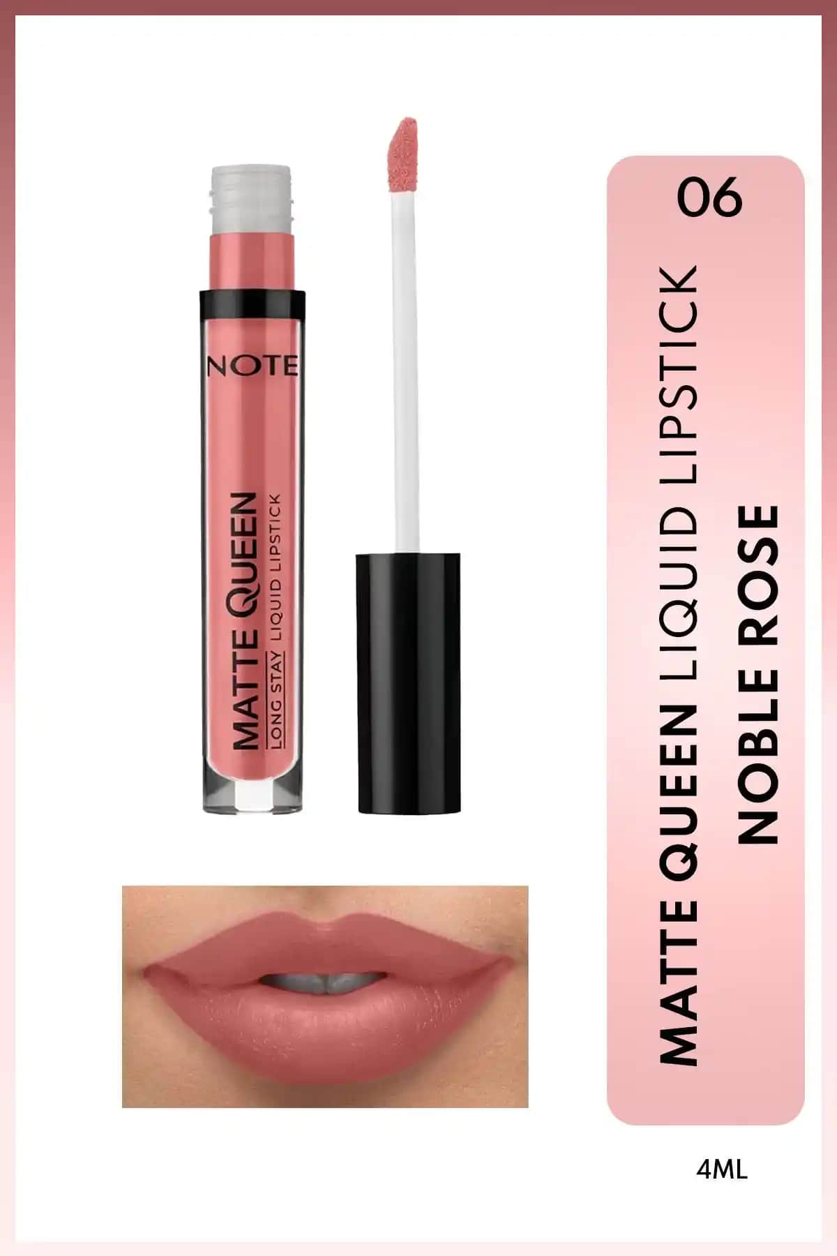 Note Cosmetics Matte Queen Lipstick Kalıcı ve Şık Dudak Rengi Deneyimi