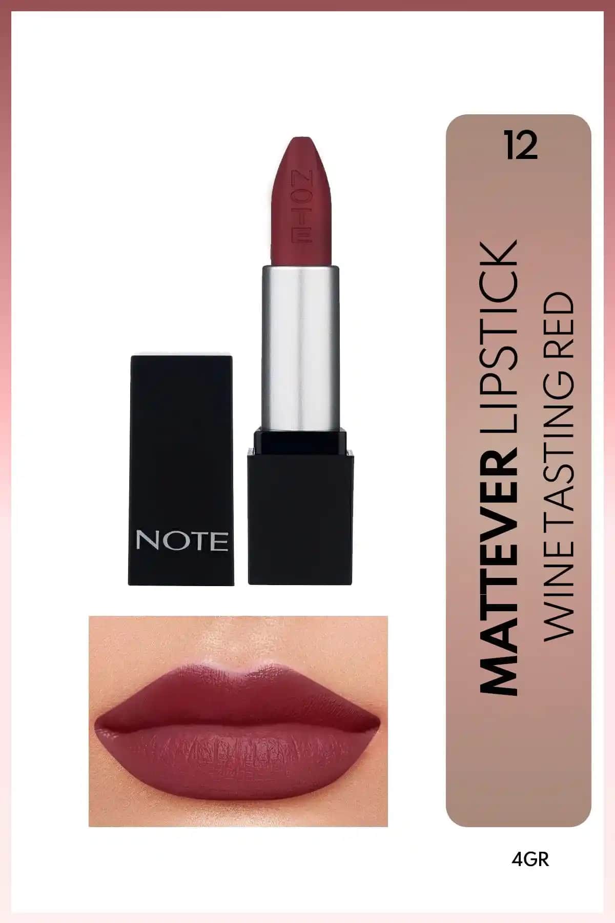 Note Cosmetics Mattever Lipstick ile Şık ve Kalıcı Dudaklara Sahip Olmanın Yolları