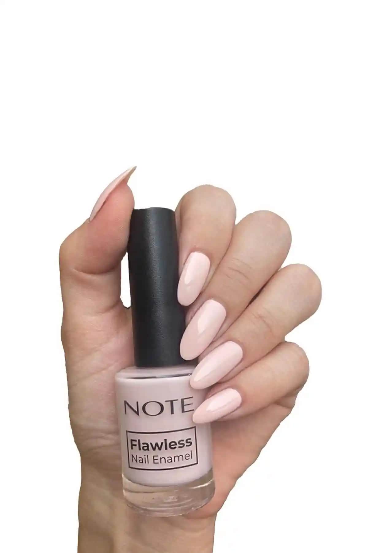 Note Cosmetics Nail Flawless 44 Sweet Pink Oje: Parlak, Kalıcı ve Hızlı Kuruyan Kadınlar İçin