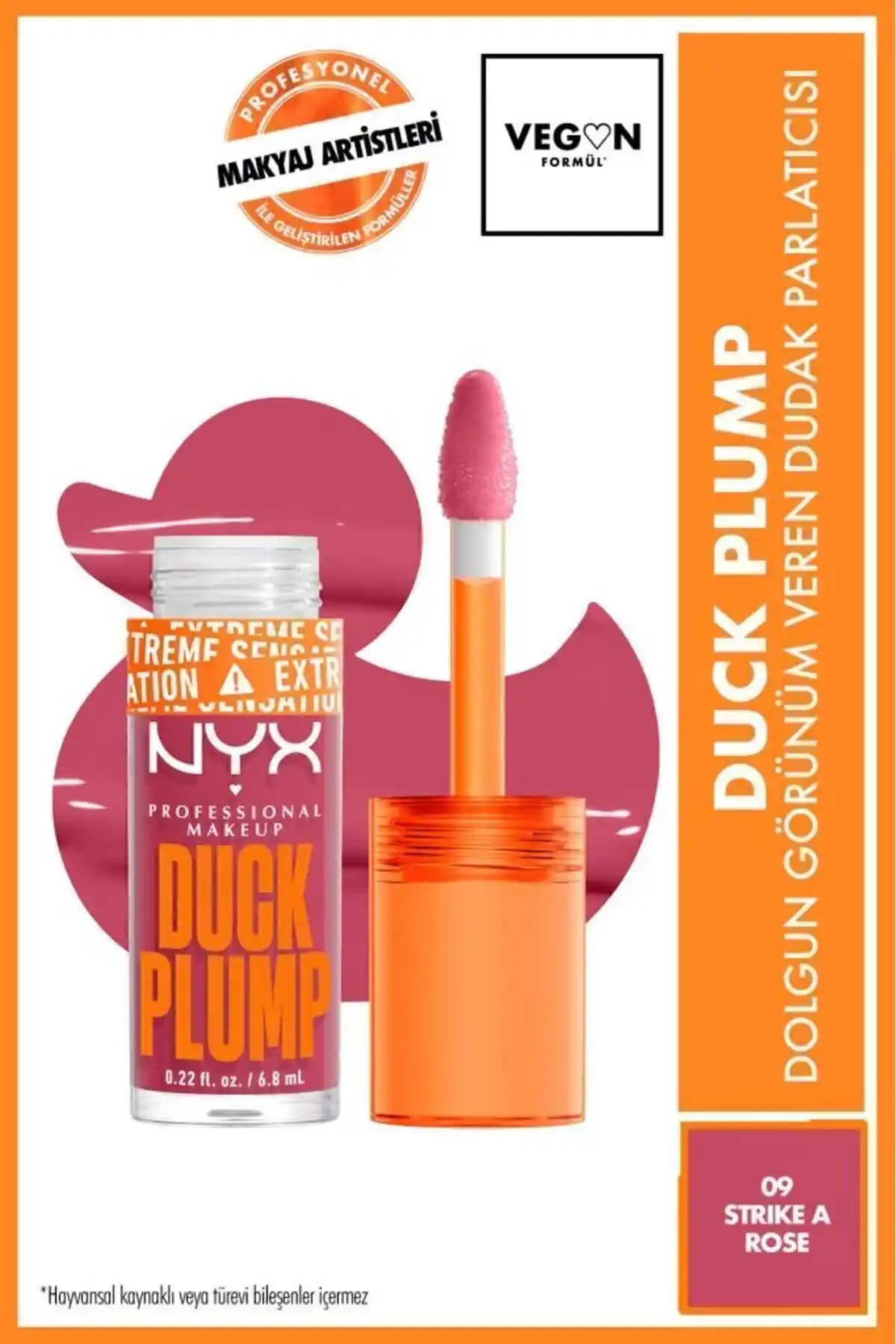 NYX Duck Plump Dudak Parlatıcısı: Doğal ve Işıltılı Dudaklar İçin Uygun Fiyatlı Seçenek