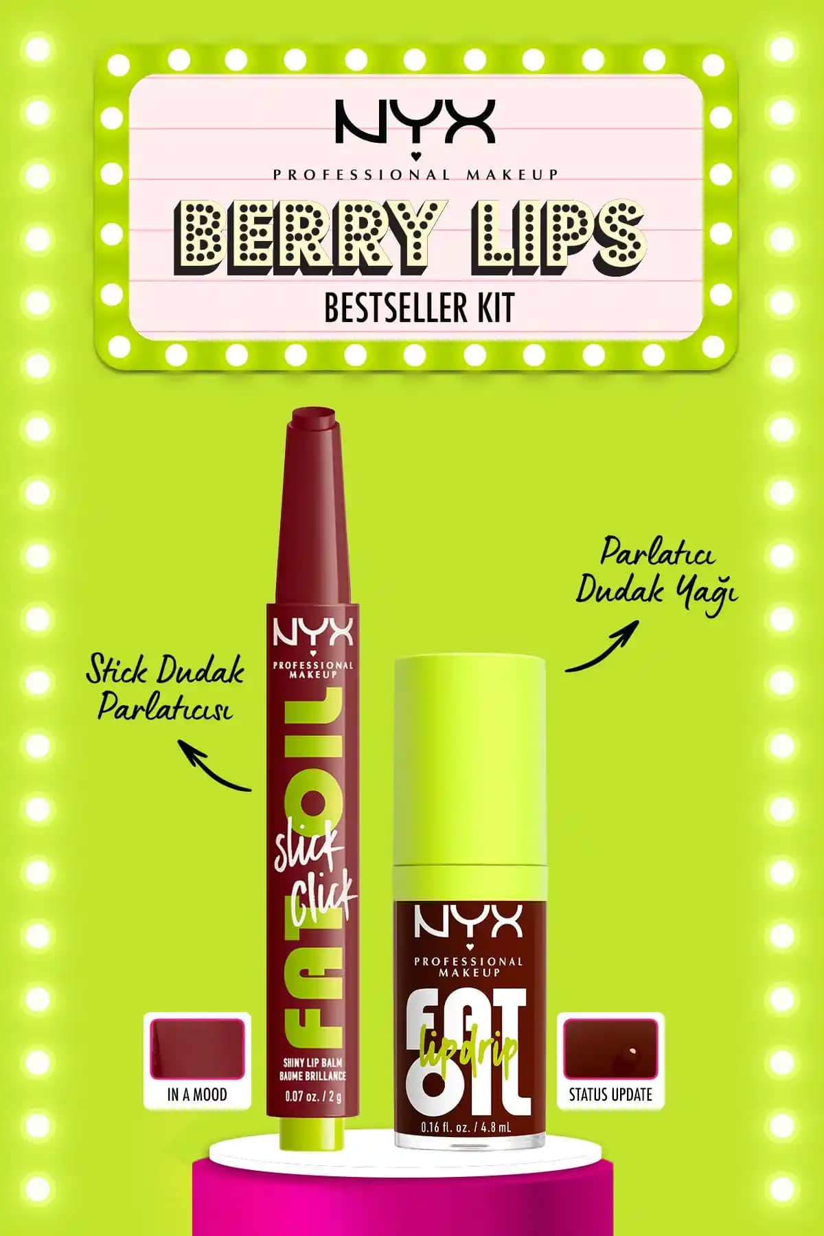 NYX Professional Makeup Dudak Yağı ve Parlatıcı Ürünleri İncelemesi