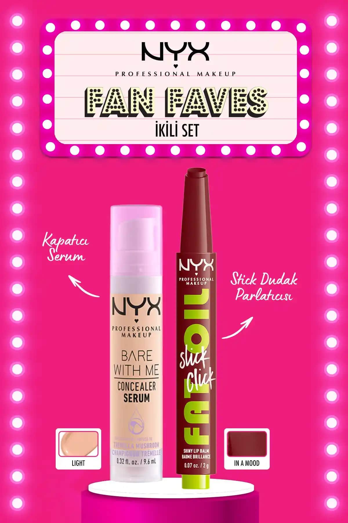 NYX Professional Makeup Ürün İncelemesi: Kapatıcı Serum ve Dudak Parlatıcılarının Özellikleri