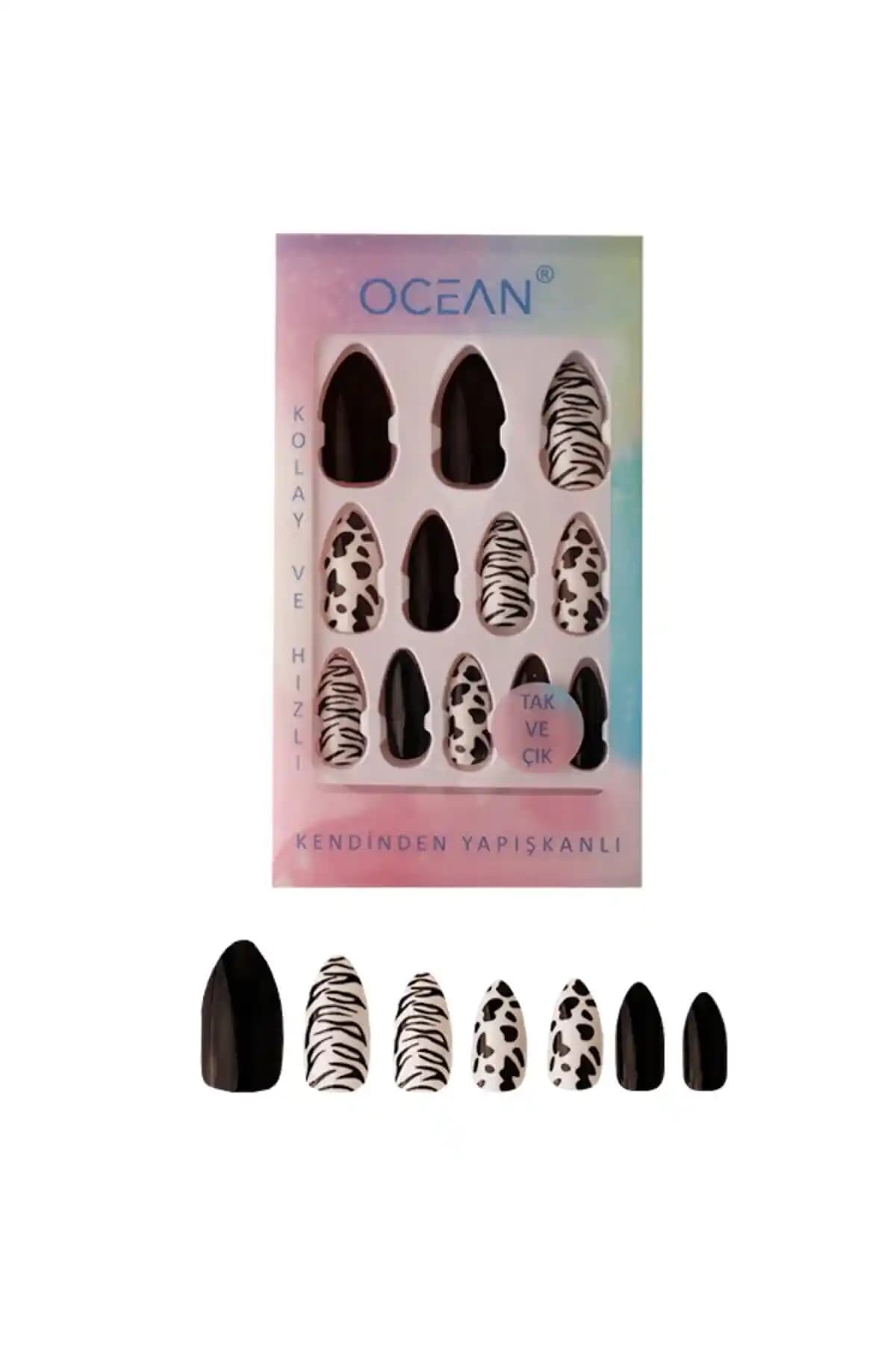 Ocean 750 Kendinden Yapışkanlı Takma Tırnak ile Pratik ve Estetik Günlük Kullanım