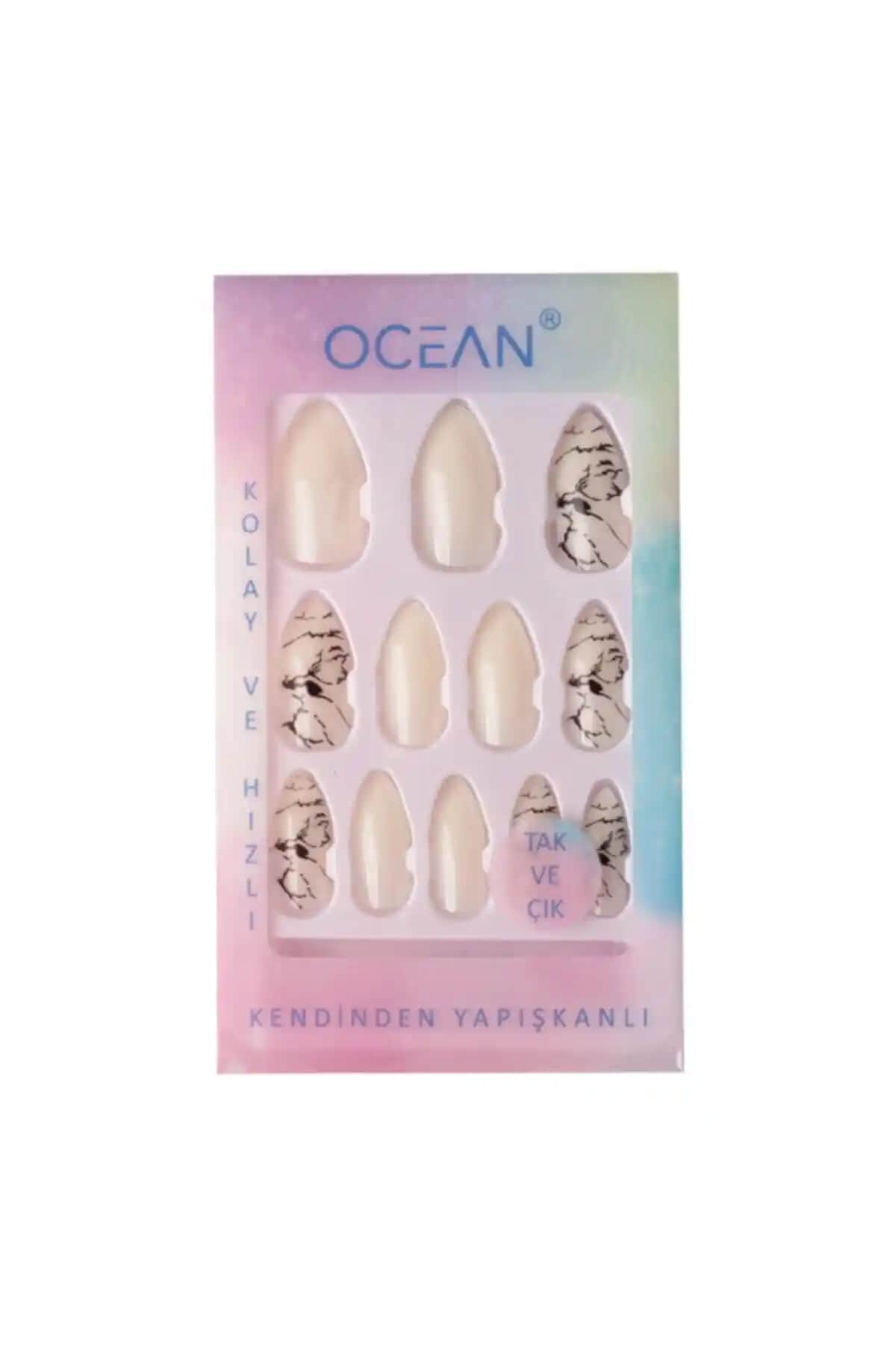 Ocean Kendinden Yapışkanlı Takma Tırnak: Pratik ve Estetik Kullanım İçin Uygun Seçenek