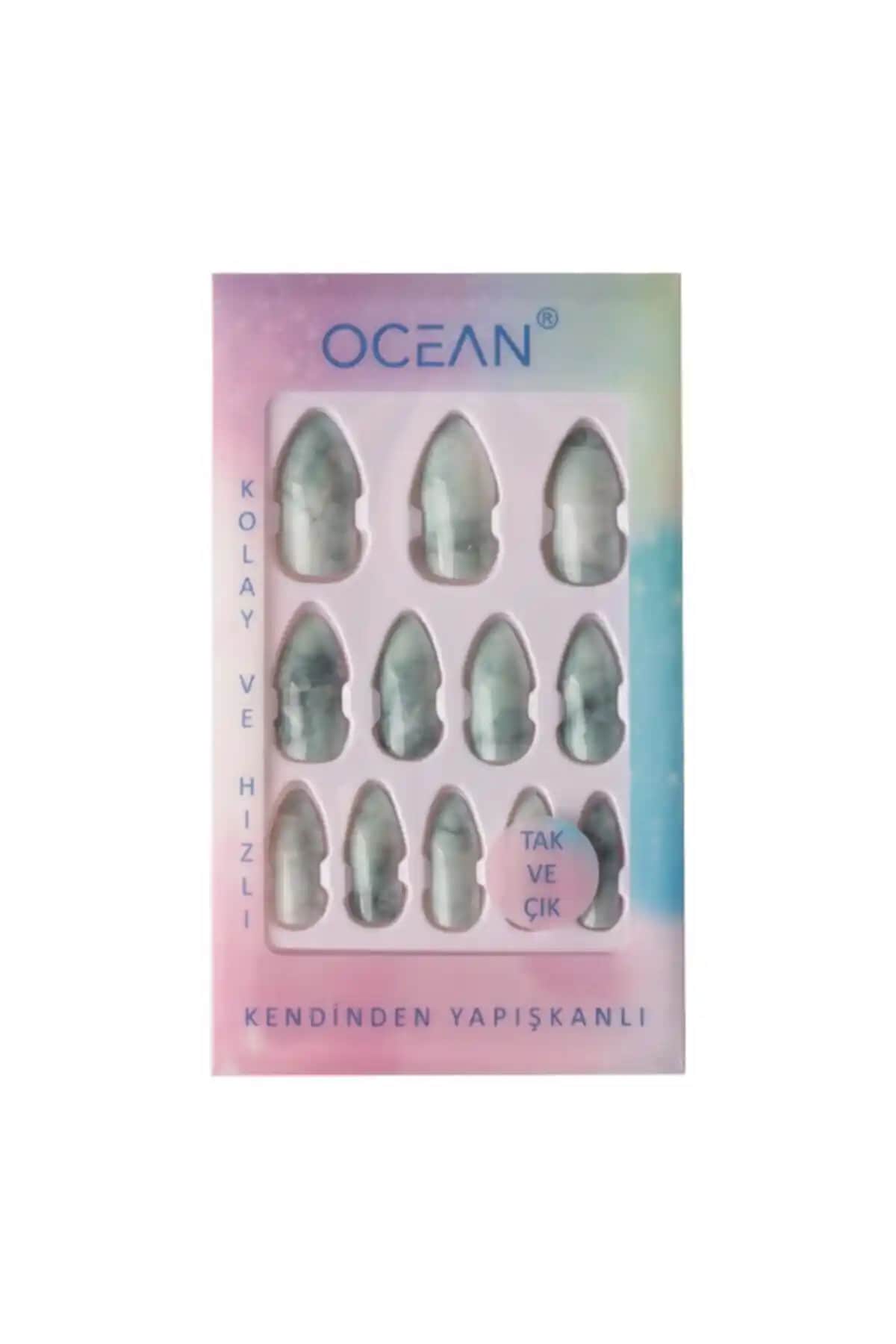 Ocean Tak Ve Çık Kendinden Yapışkanlı Tırnaklar Estetik ve Pratik Kullanım İçin Güvenilir Çözüm