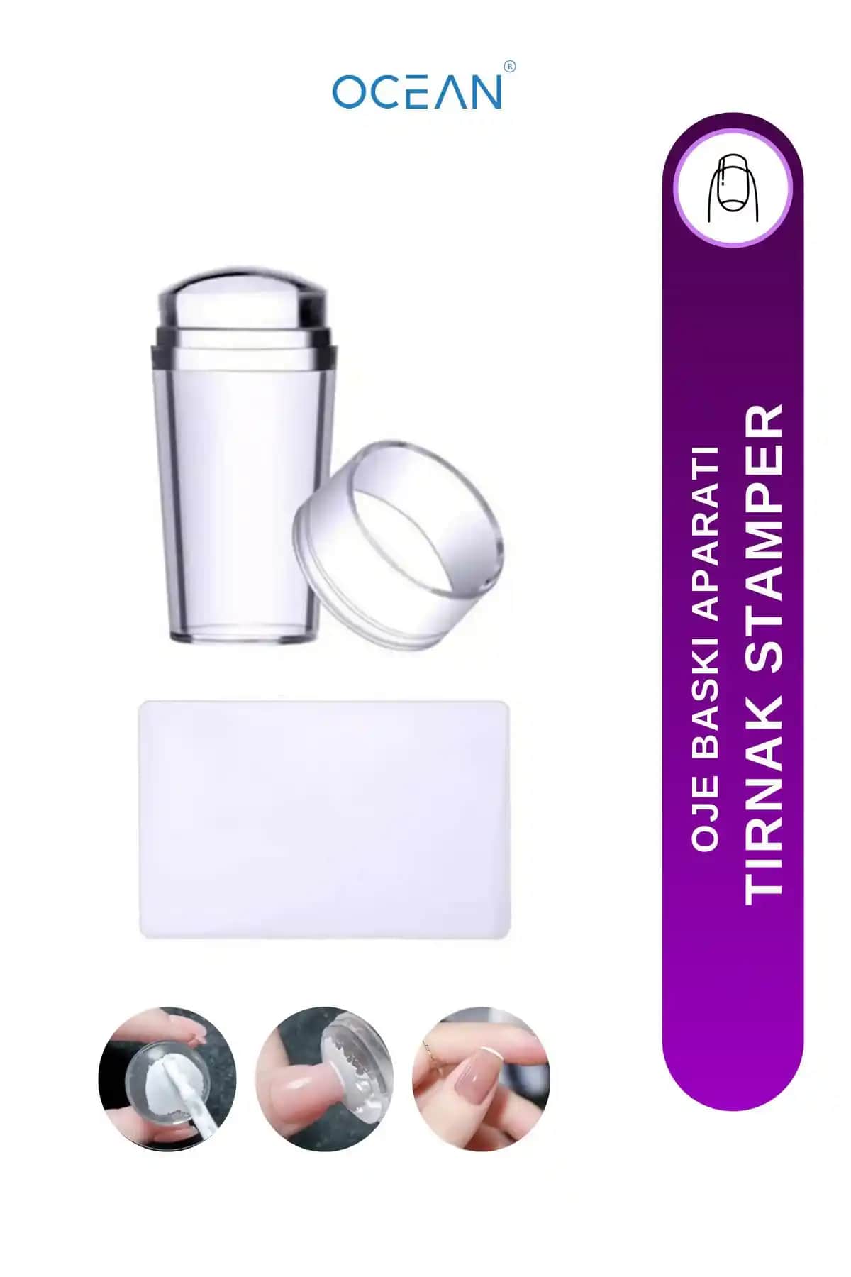 Ocean Tırnak Süs Damgalama Stamper ile Kolay ve Detaylı Tırnak Tasarımı Çözümü