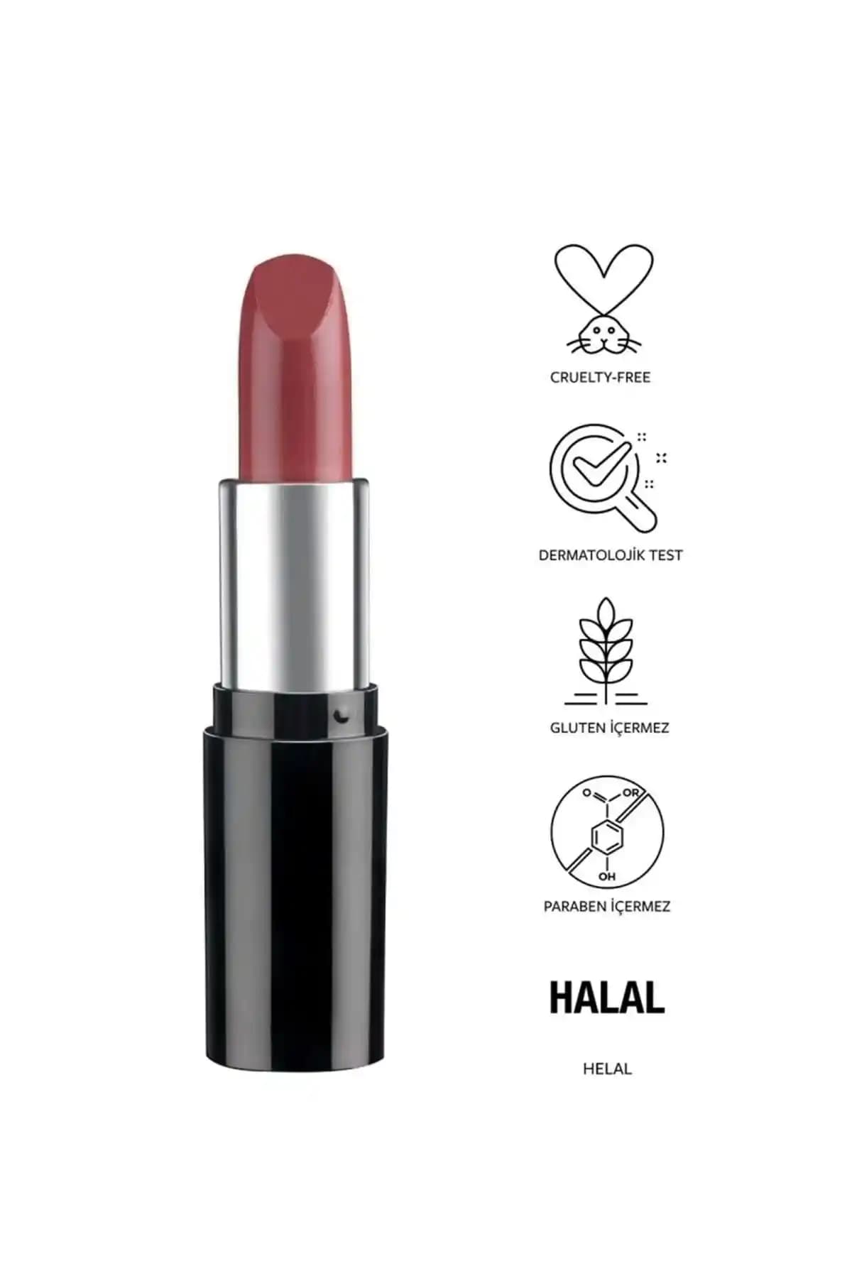 Pastel Nude Ruj 541: Doğal Dudak Görünümü ve Uzun Süre Dayanıklılık Sağlayan Makyaj Ürünü