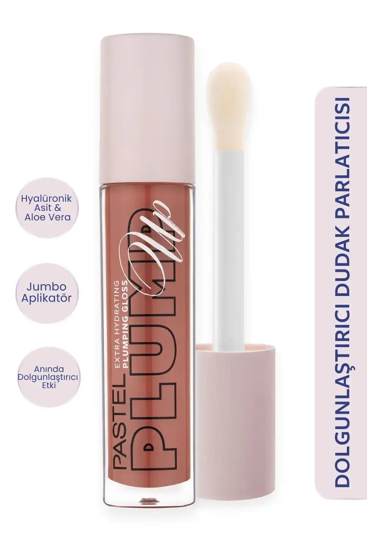 Pastel Plump Up Extra Hydrating Plumping Gloss: Nemlendirici ve Dolgunlaştırıcı Dudak Parlatıcı