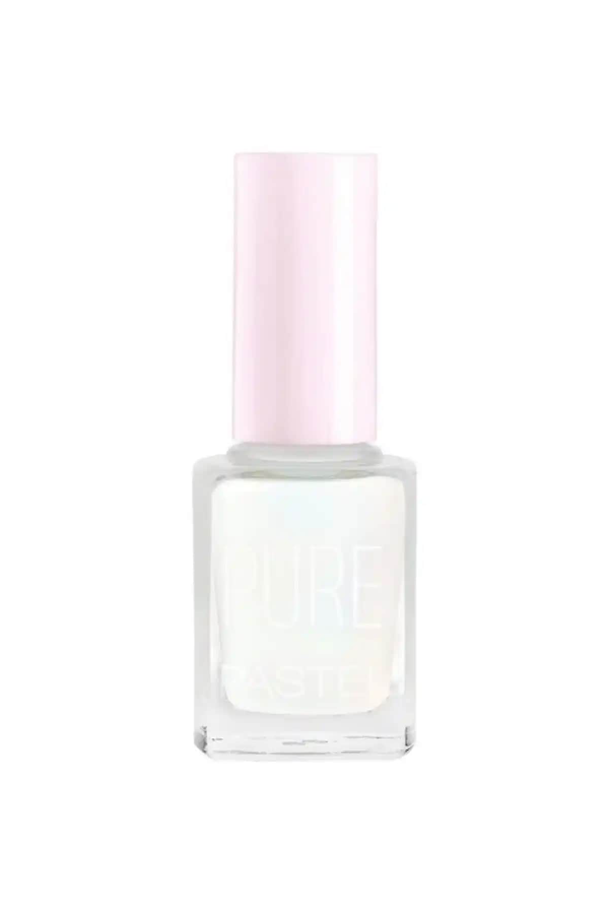 Pastel Pure Oje 601 Beyaz Parlak ve Dayanıklı Tırnak Ojesi Şıklık ve Uzun Süre Kalıcılık İçin