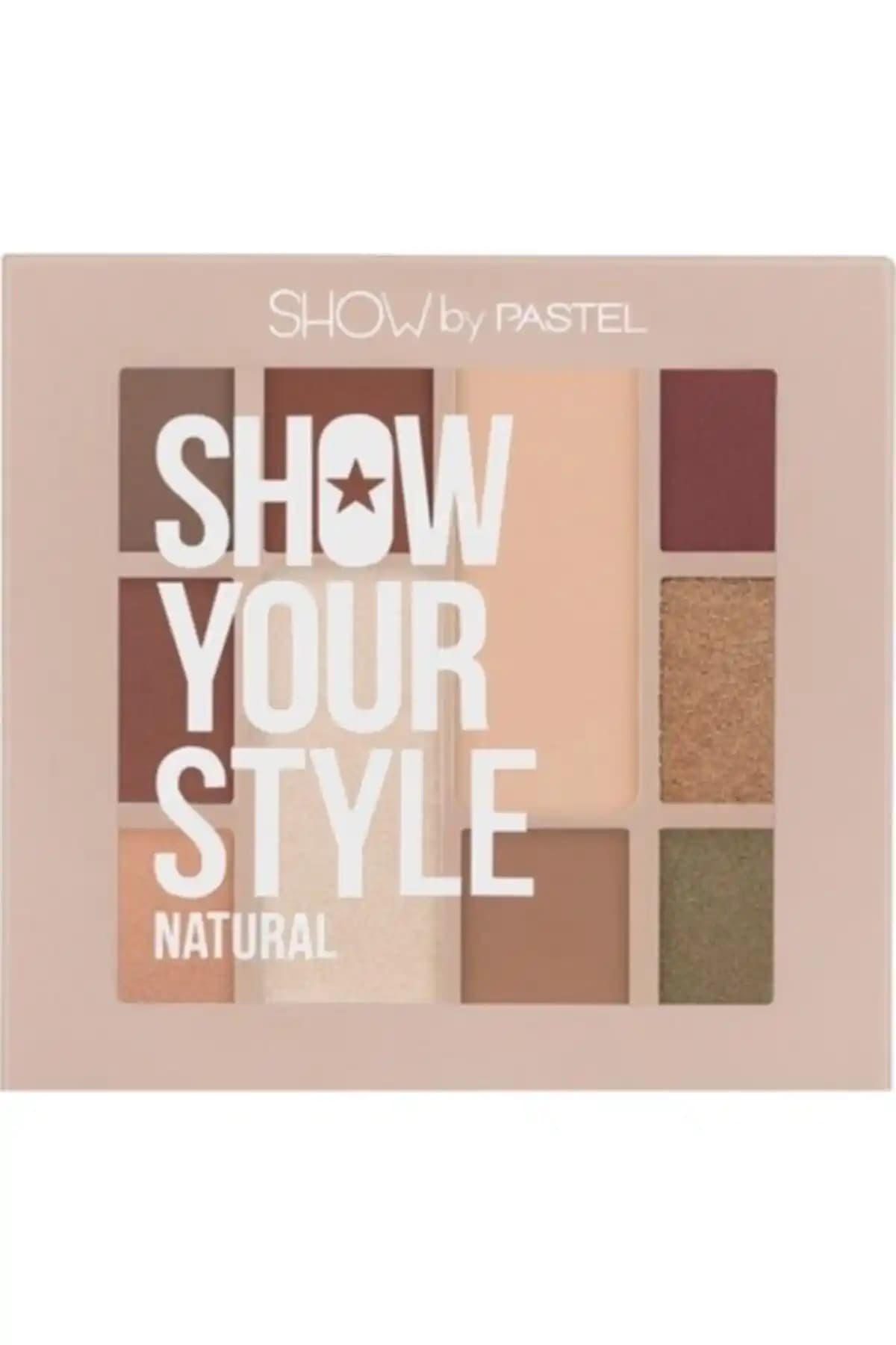 Pastel Show Your Style Far Nature 464: Doğal ve Işıltılı Makyaj Paleti Türkiye