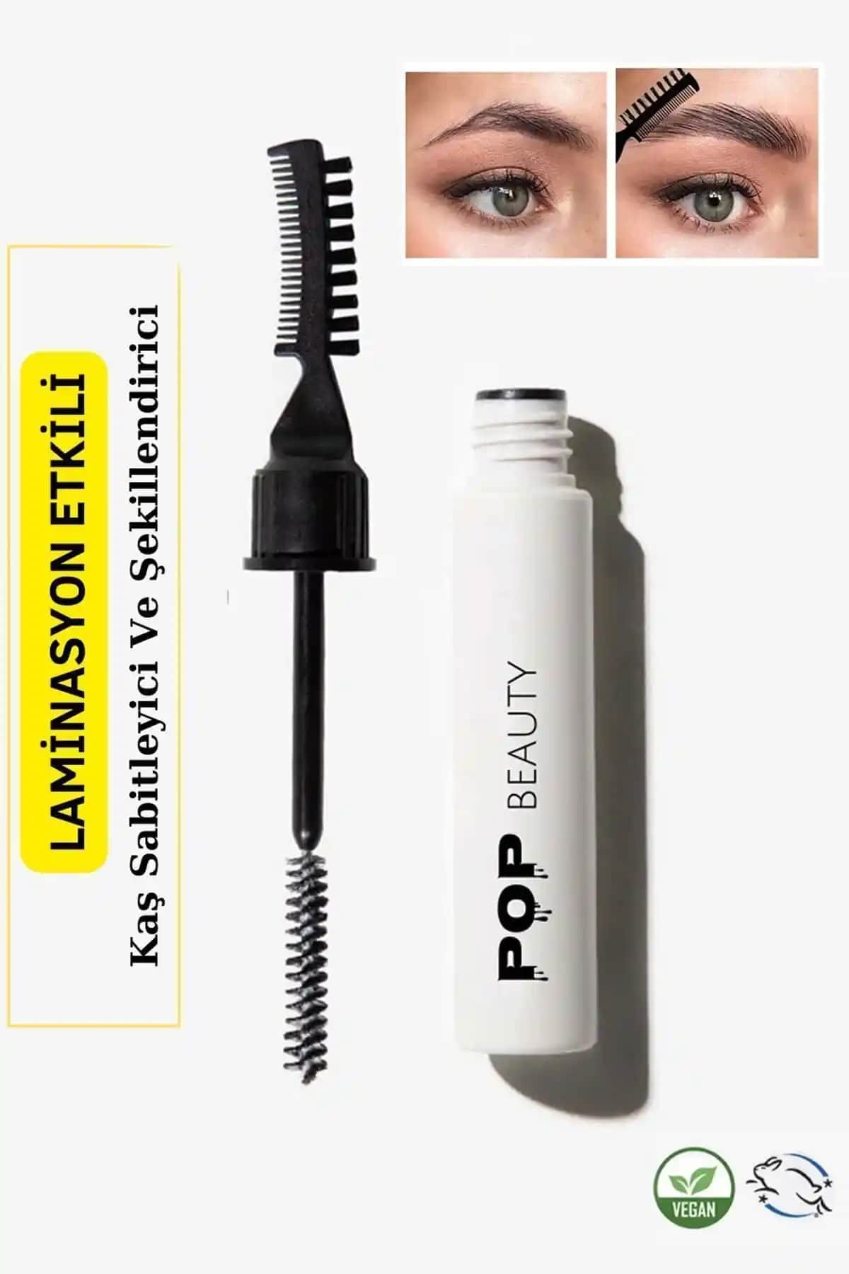 POP Beauty Kaş Sabitleyici ve Şekillendirici: Kalıcı ve Doğal Kaş Bakımı İçin Yenilikçi Çözüm