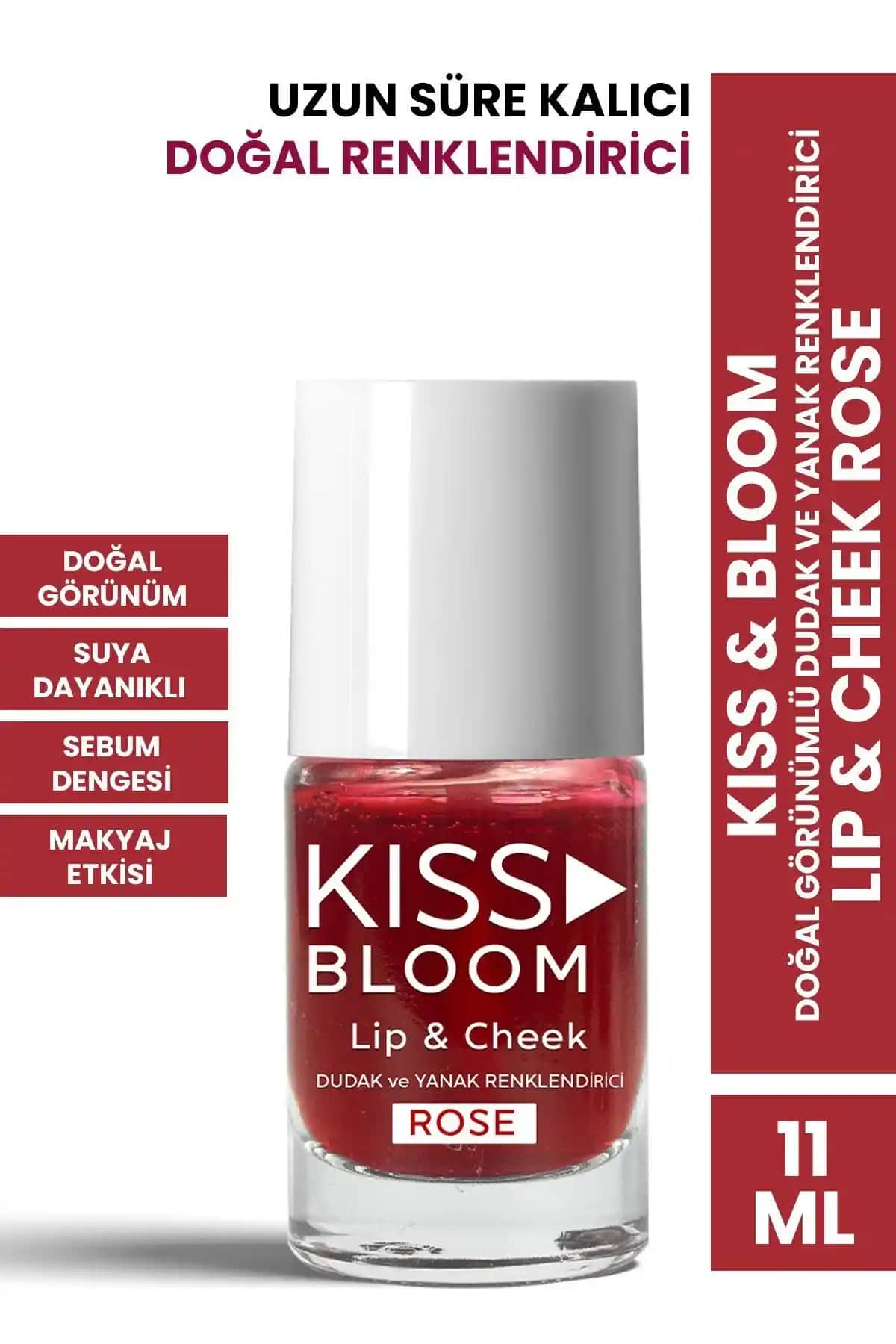 PROCSIN Kiss & Bloom Doğal Görünüm Sağlayan Dudak ve Yanak Renk Verici Ürün