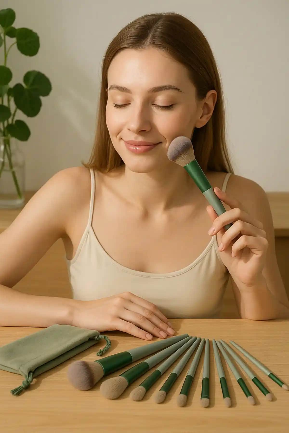 Profesyonel Makaj Fırça Seti 13 Parça Geniş Kullanım Alanları ve Kaliteli Tasarım