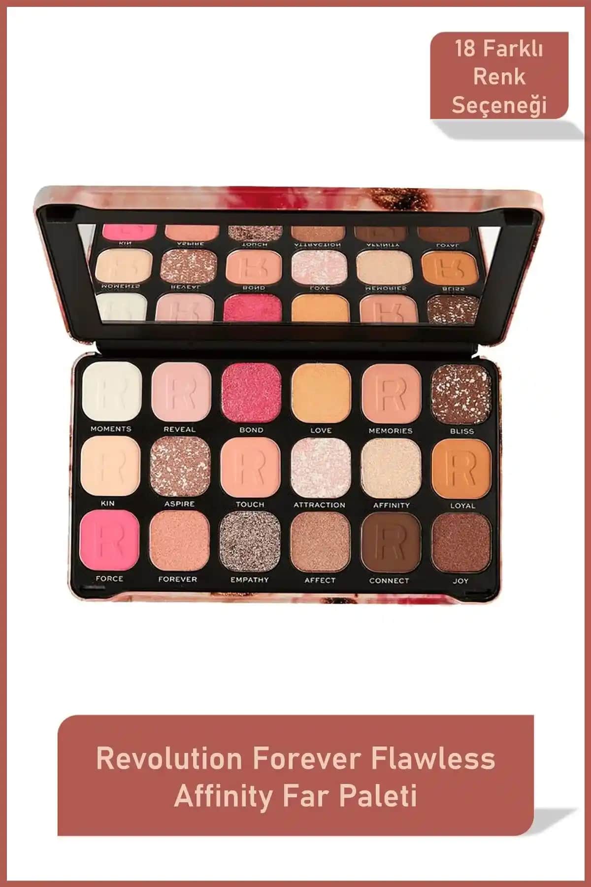 Revolution Forever Flawless ve Reloaded Sugar Pie Paletleri Karşılaştırması