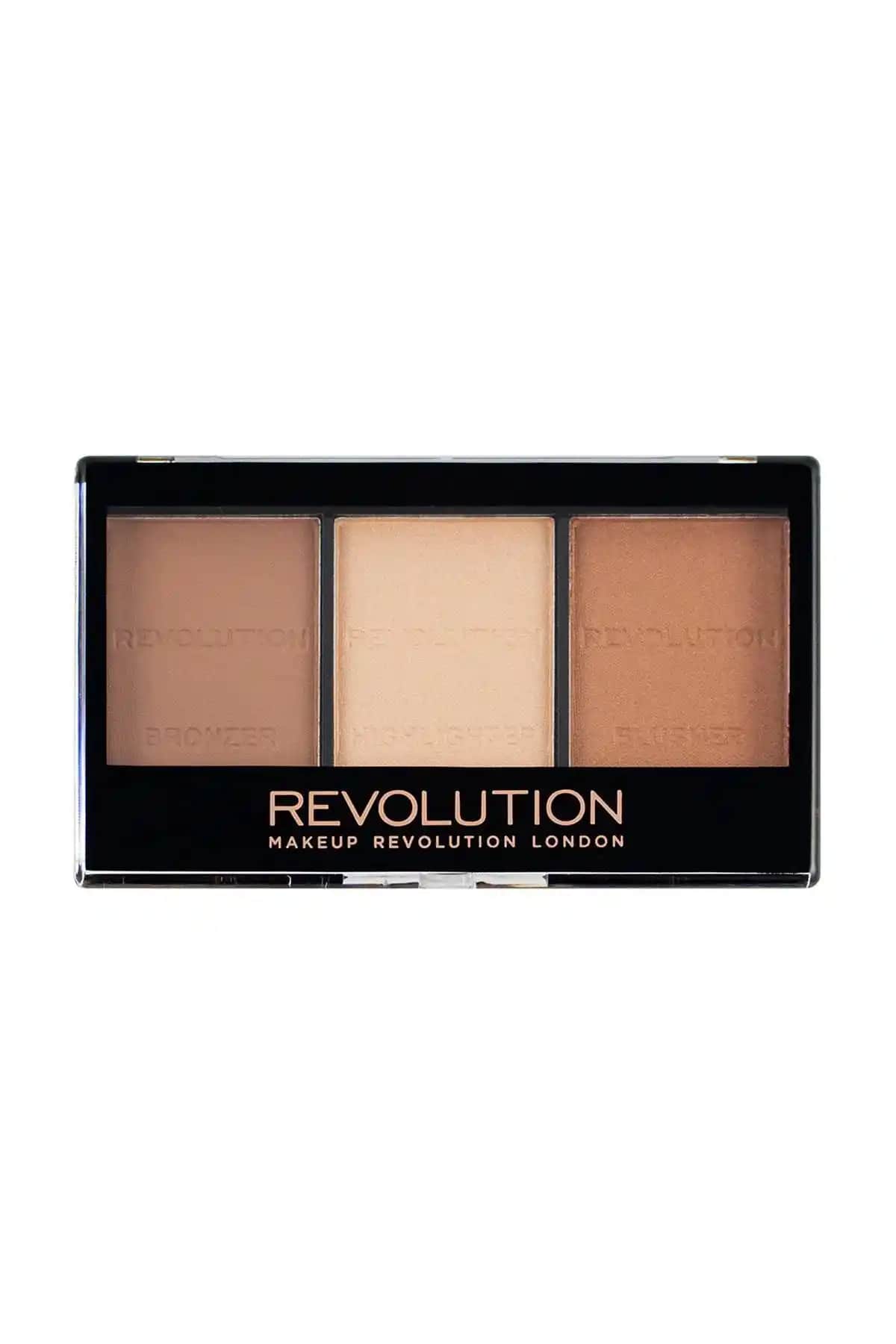 Revolution Ultra Sculpt 3'lü Kontür Paleti C04 Light/Medium ile Profesyonel Makyaj Deneyimi