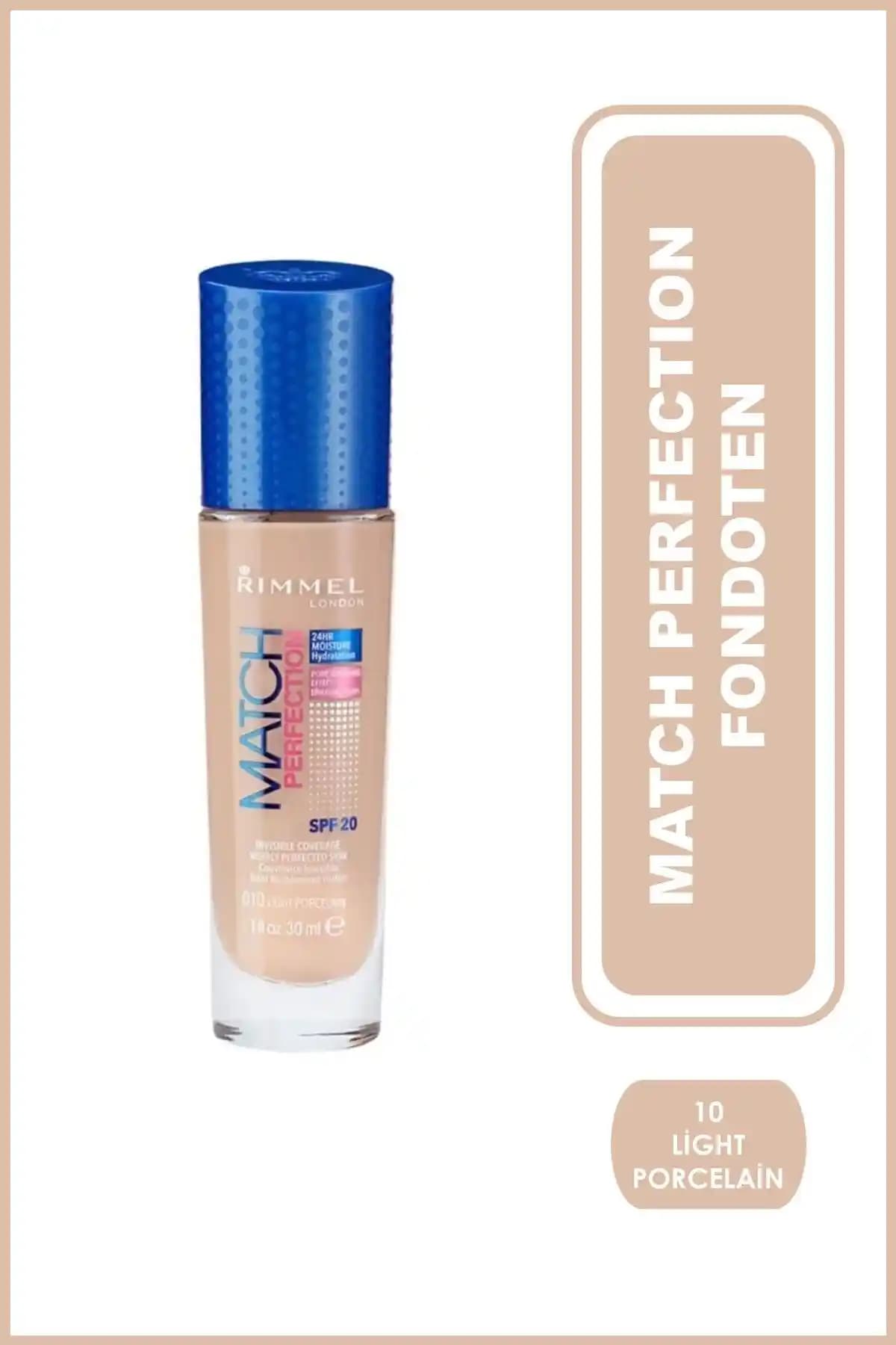 Rimmel London Eşleşme Mükemmelliği ve S'GLAM Fondöten Karşılaştırması