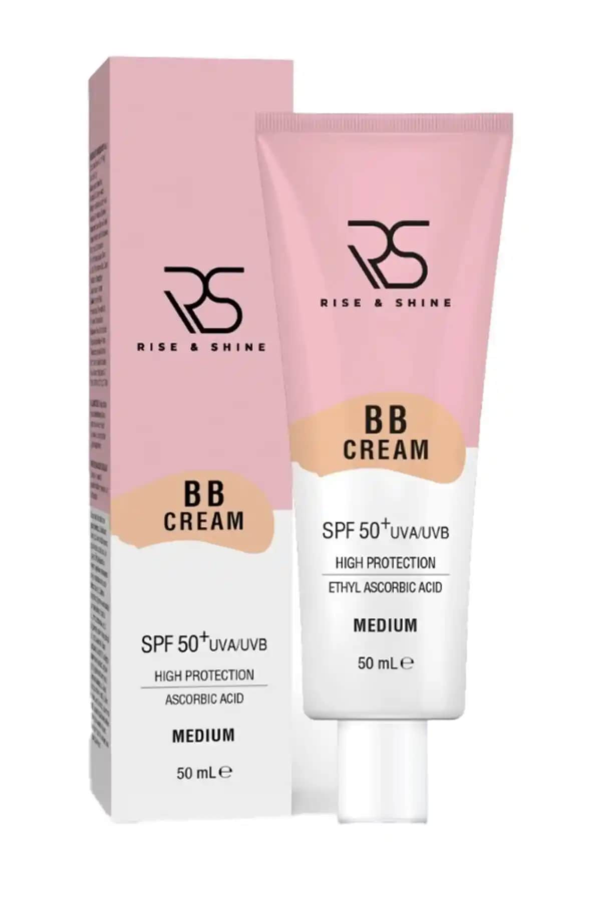 Rise and Shine BB Krem 50 SPF Medium Günlük Kullanım İçin Çok Yönlü Cilt Bakım Ürünü