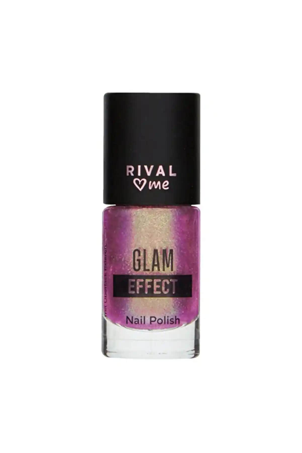 Rival Loves Me Glam Effect Rainbow Crystals No:01 Oje ile Parlak ve Şık Tırnaklar