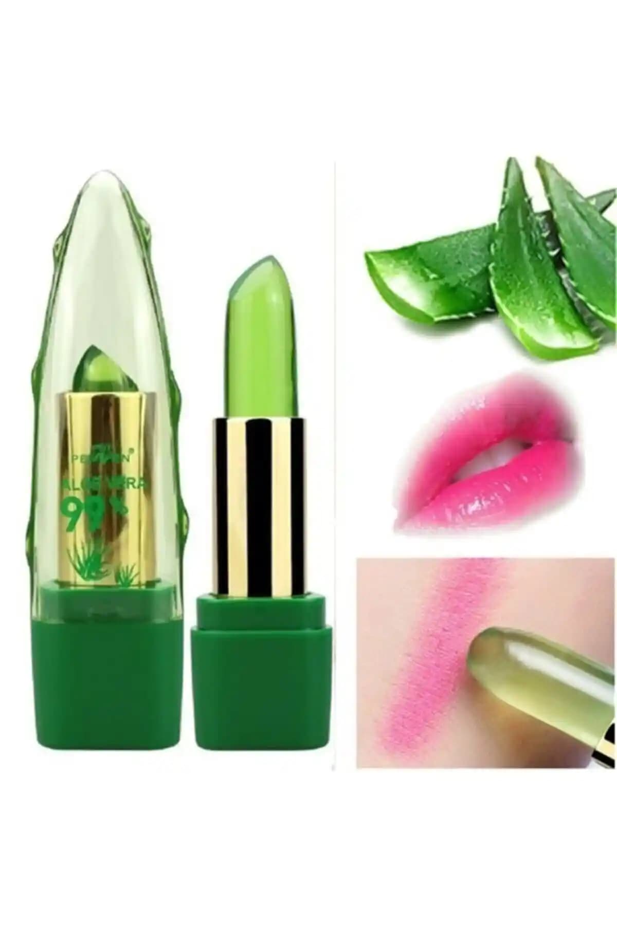 Roesıa Rose Cosmetics Aloe Vera Ruj ile vipcheap Emaymei Jelly No5 Çiçekli Ruj Karşılaştırması