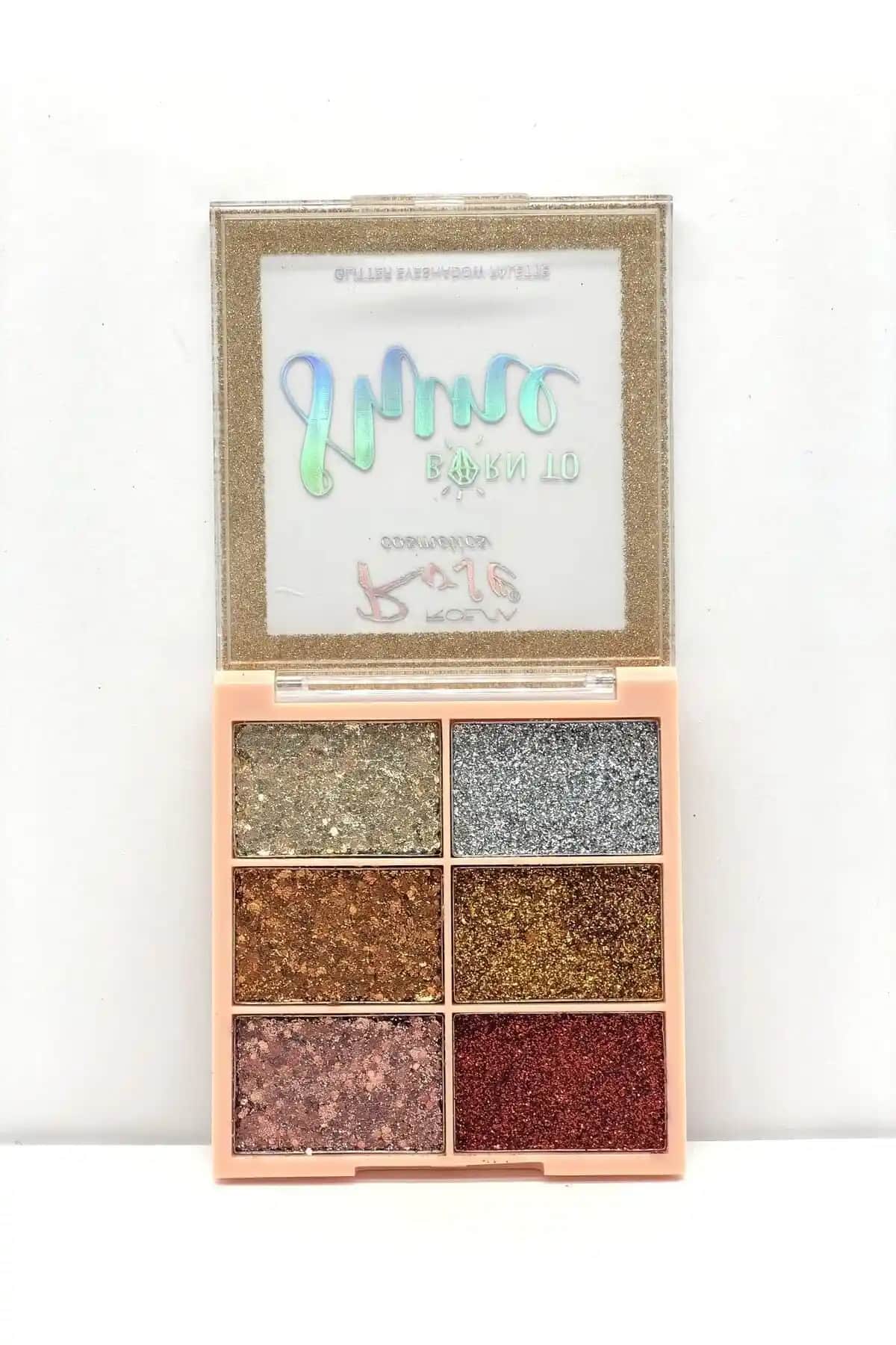 Roesıa Rose Glitter Göz Farı Paleti: Yüksek Pigmentasyon ve Kalıcılık Özelliğiyle Makyajınıza Parlaklık Katın