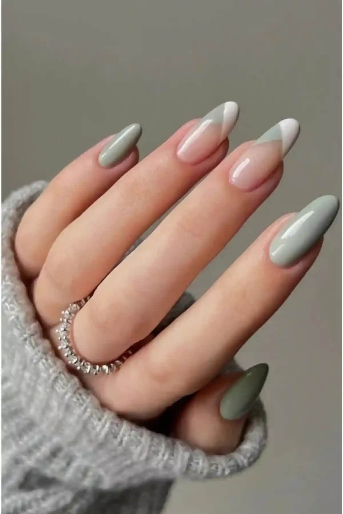 RubaTrend Kalıcı Takma Badem Şekilli Tırnak Model Seti ile Estetik ve Dayanıklı Tırnaklar