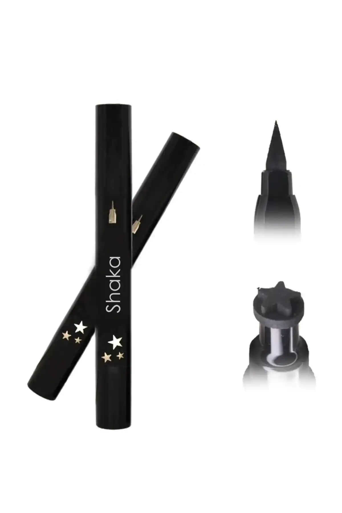 Shaka Çift Uçlu Yıldız Desenli Eyeliner ile Şık ve Pratik Göz Makyajı Çözümleri