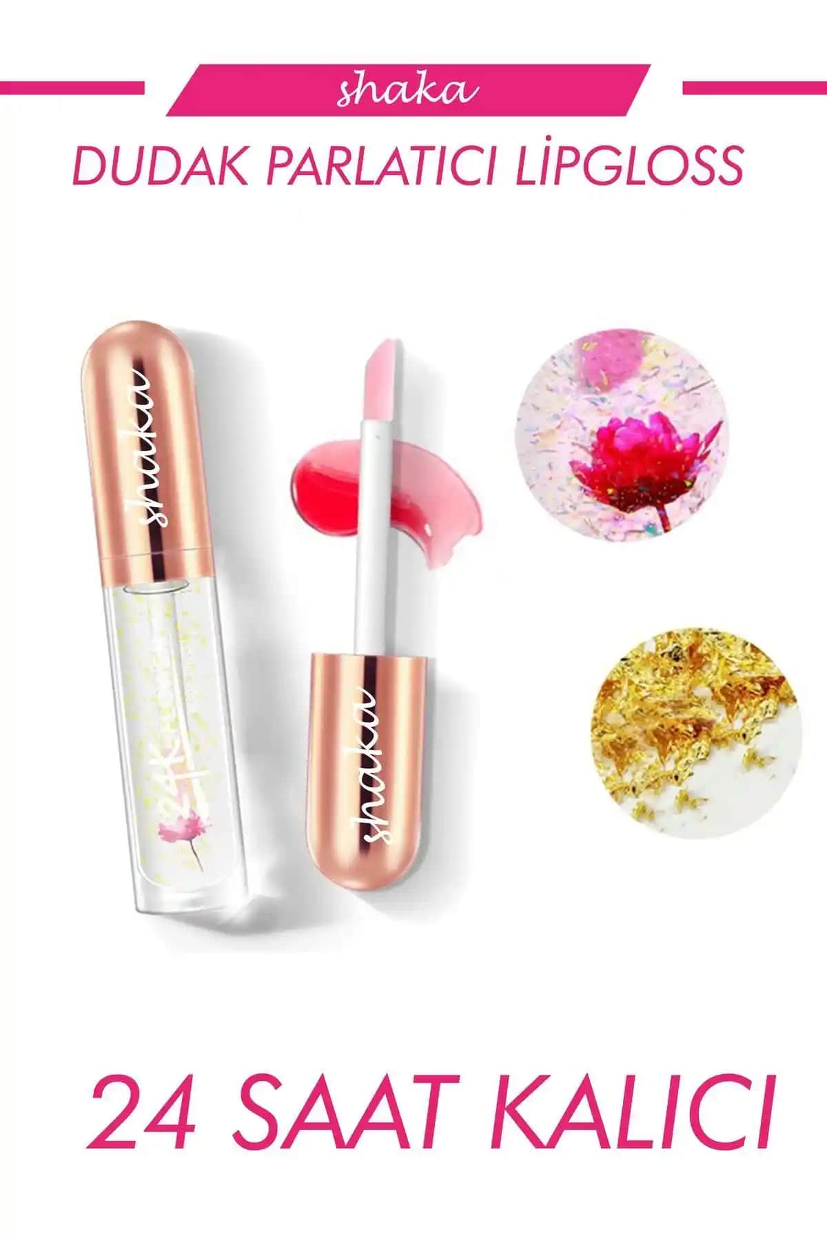 Shaka Sihirli Ruj Simli Dudak Parlatıcı Lipgloss: Doğal ve Parlak Dudaklar İçin Mükemmel Seçenek