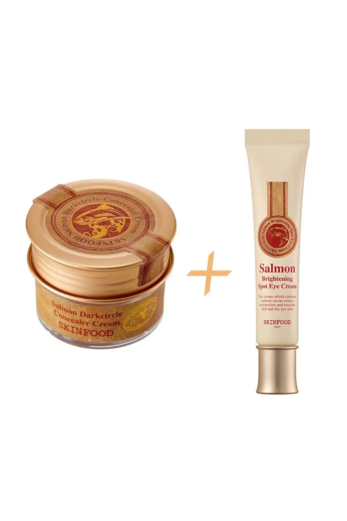 Skinfood Salmon Concealer ve Göz Kremi ile Doğal ve Parlak Cilt Bakımı Çözümü