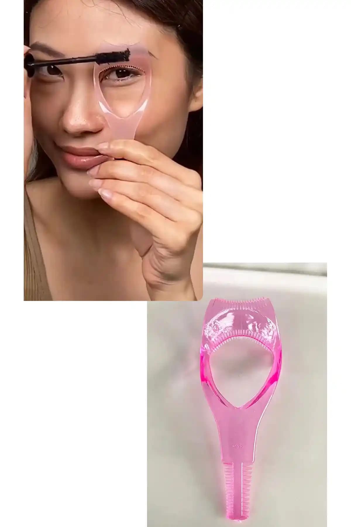 Takıştır Alt ve Üst Kirpik Rimel Sürme Aparatı ile Profesyonel Görünüm Elde Edin