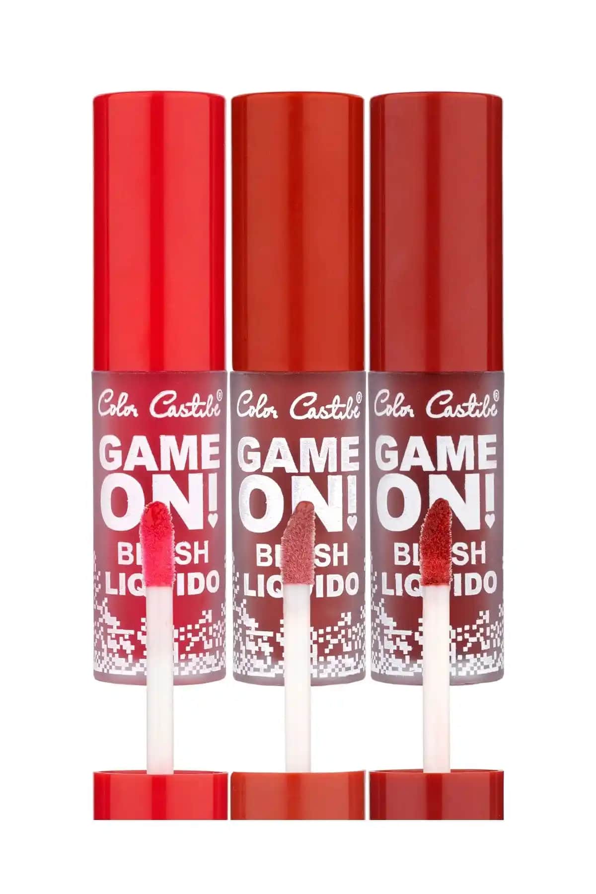 Tikatti Color Castle Sıvı Allık Seti 3'lü ile Doğal ve Canlı Makyaj Deneyimi